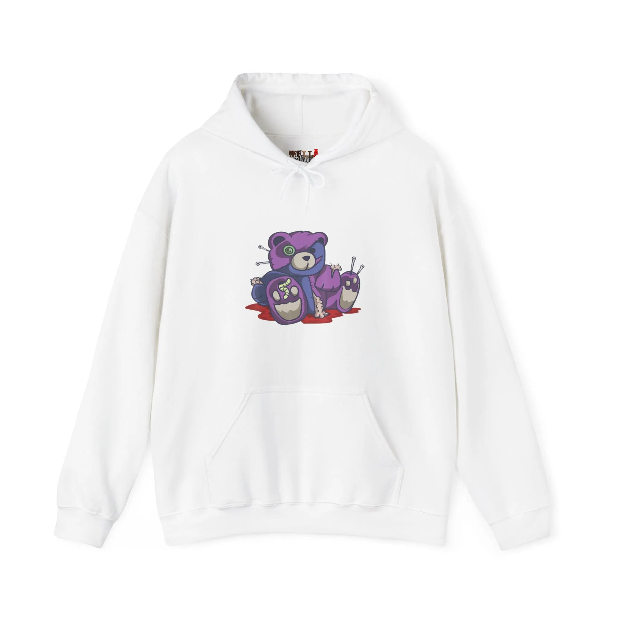 Damaged Teddy Bear Hoodie