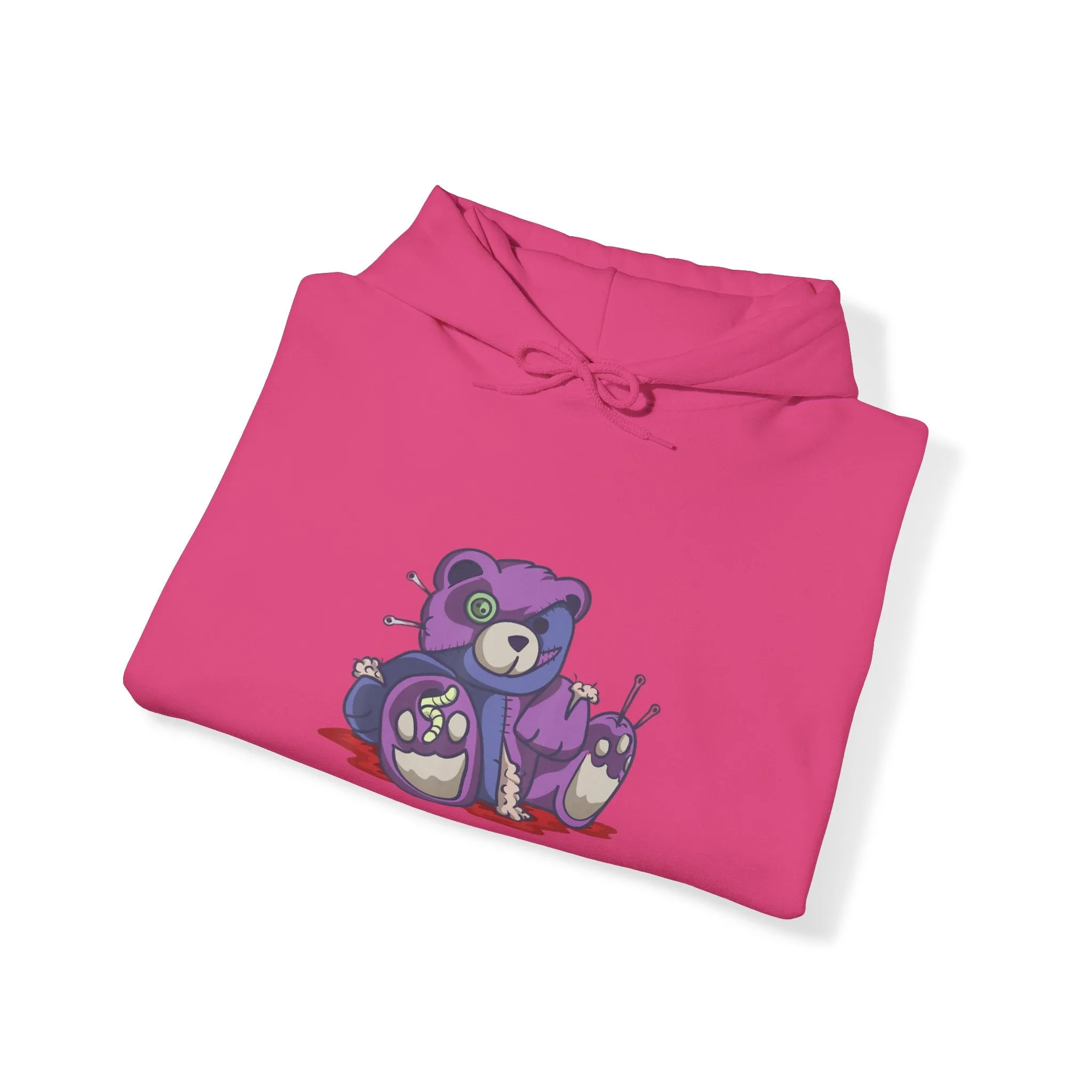 Damaged Teddy Bear Hoodie