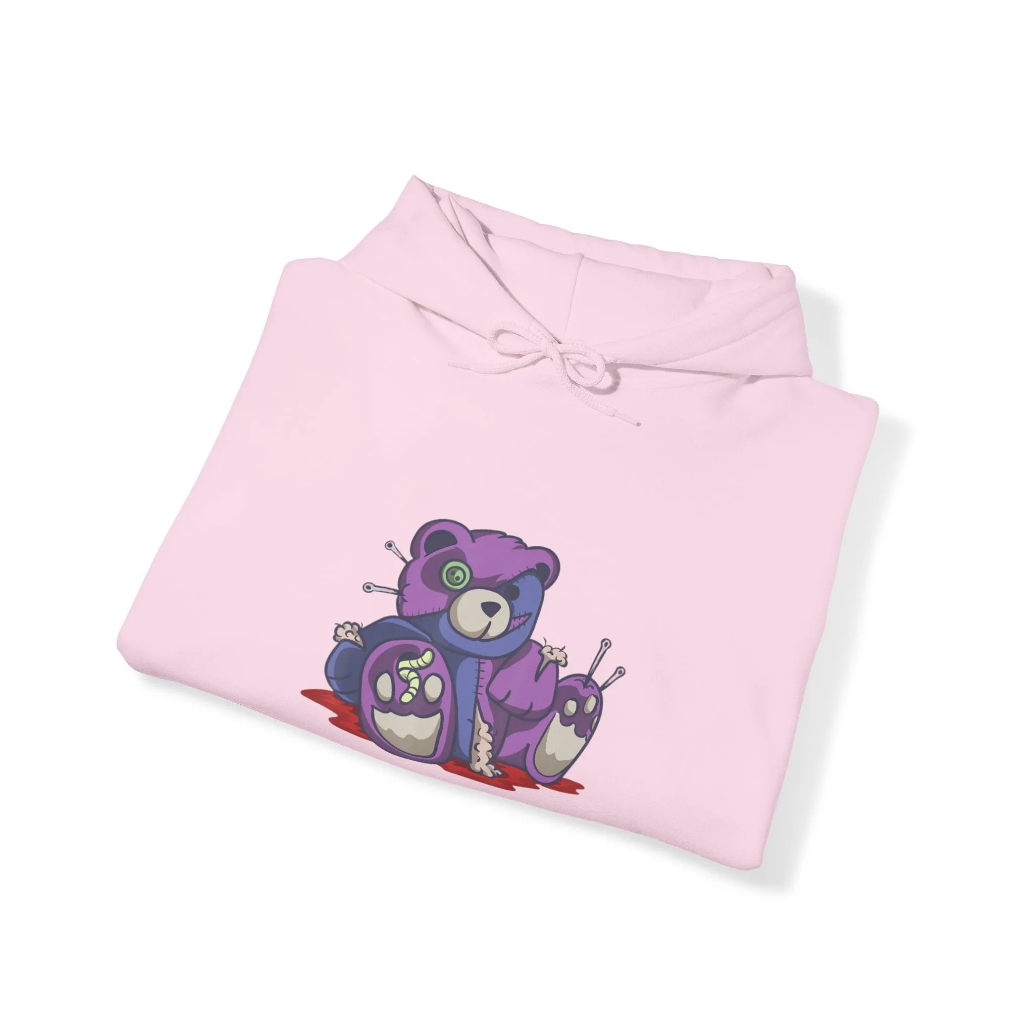 Damaged Teddy Bear Hoodie