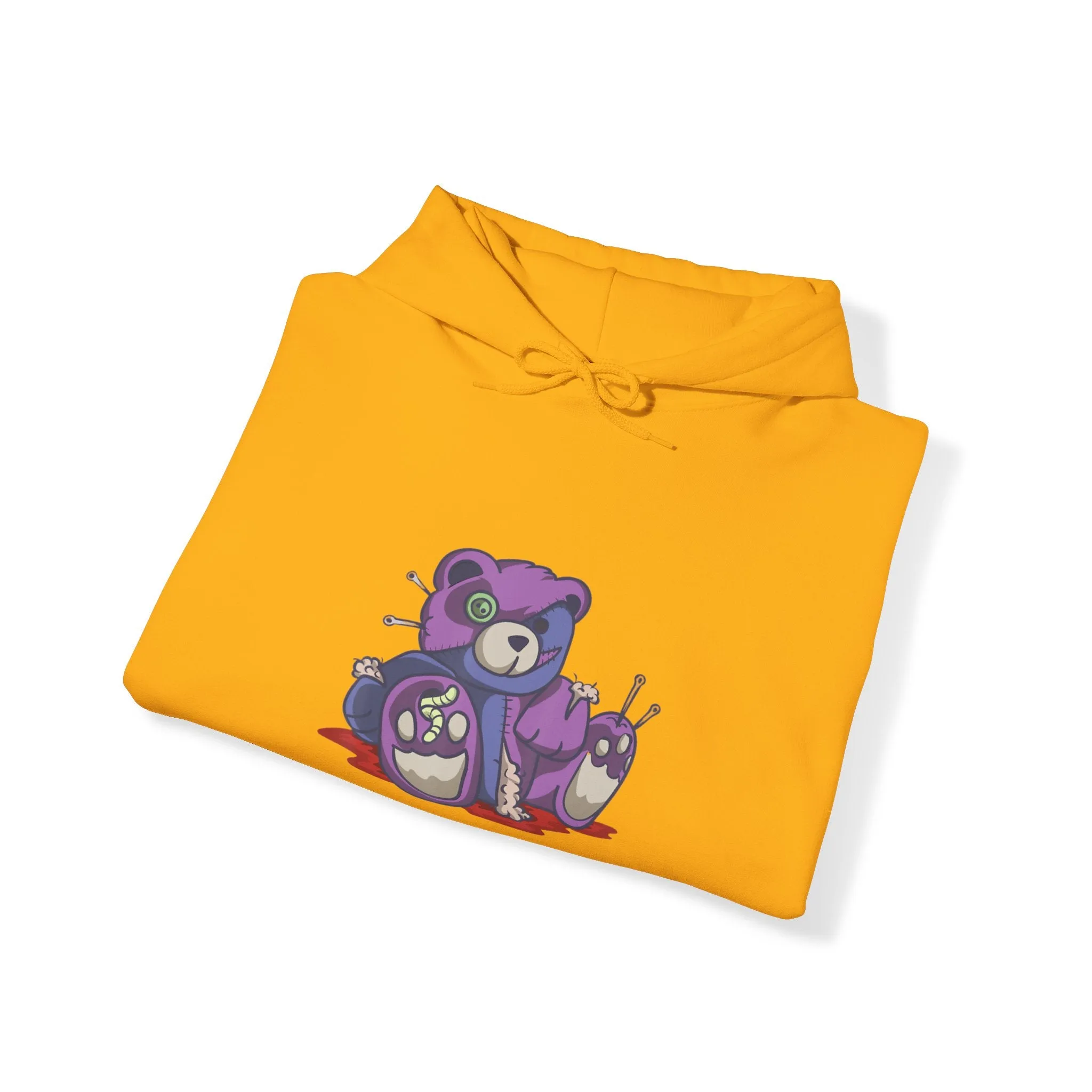 Damaged Teddy Bear Hoodie