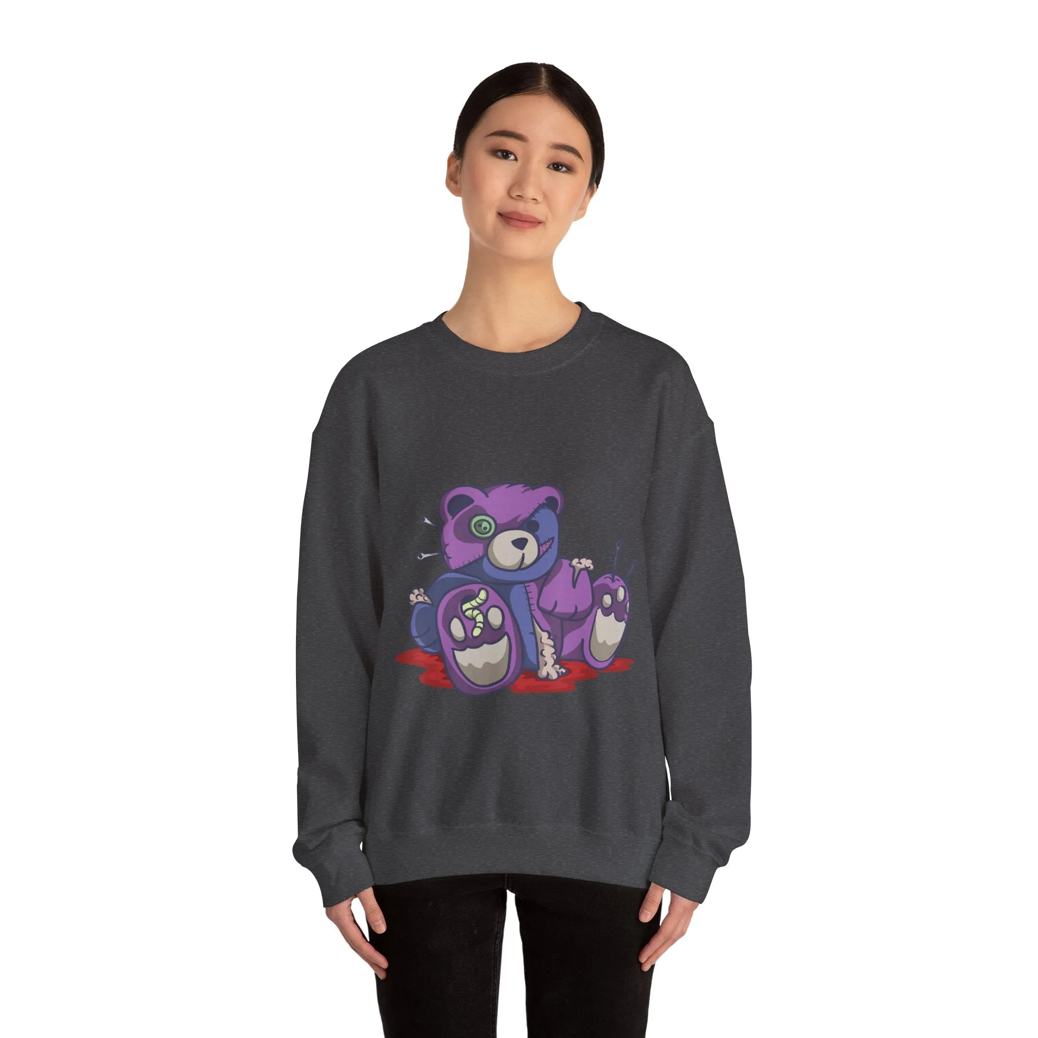 Damaged Teddy Bear Sweatshirt