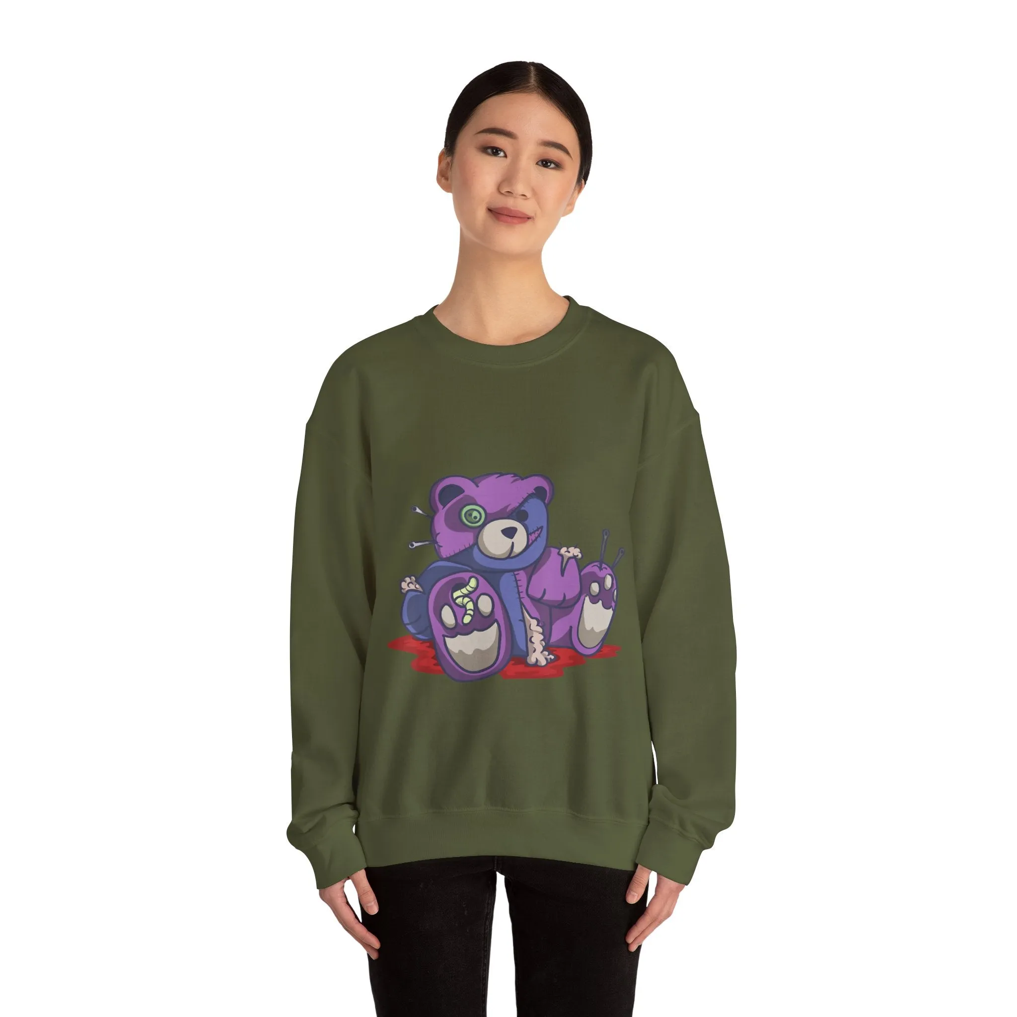 Damaged Teddy Bear Sweatshirt