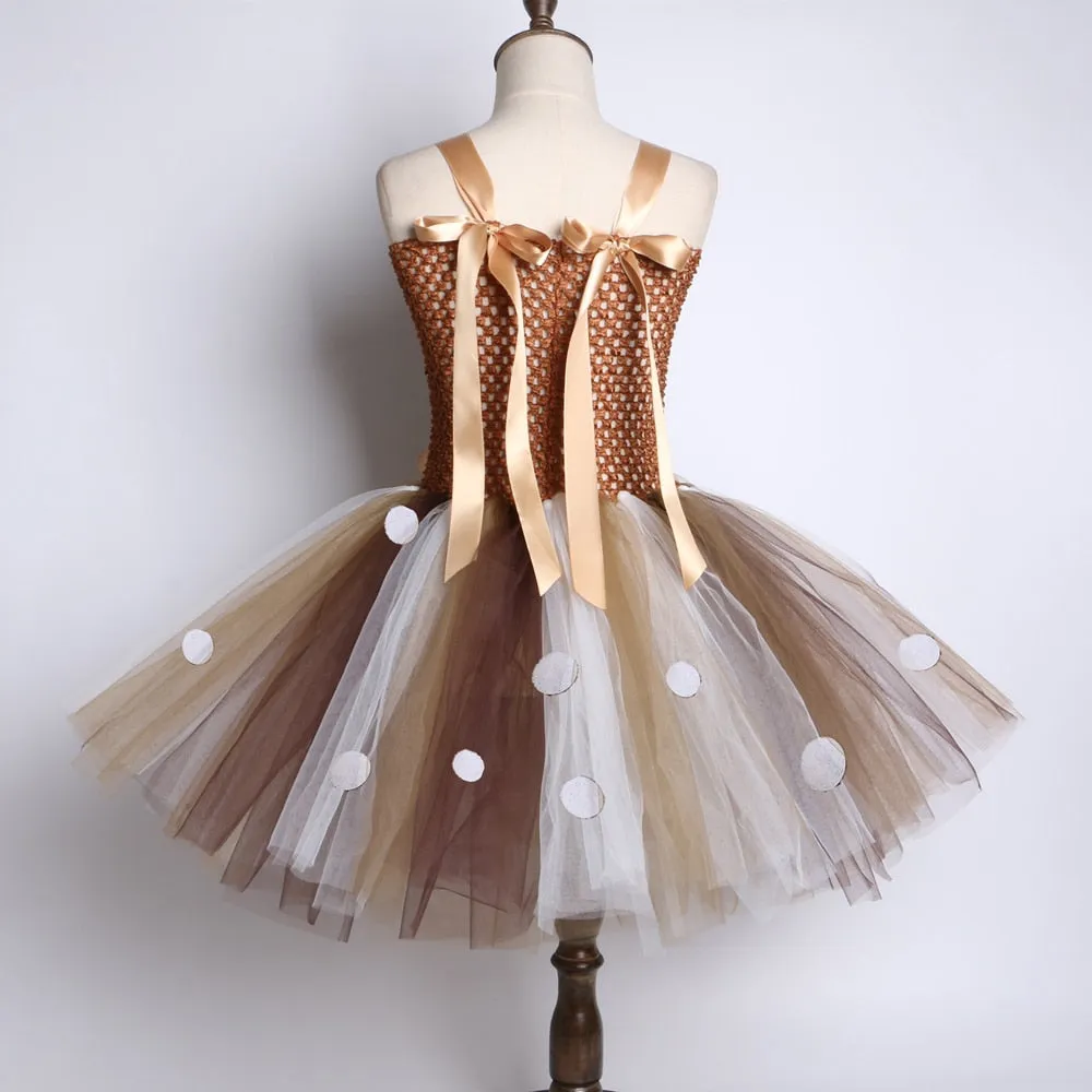 Deer Tutu Dresses Girls Headband
