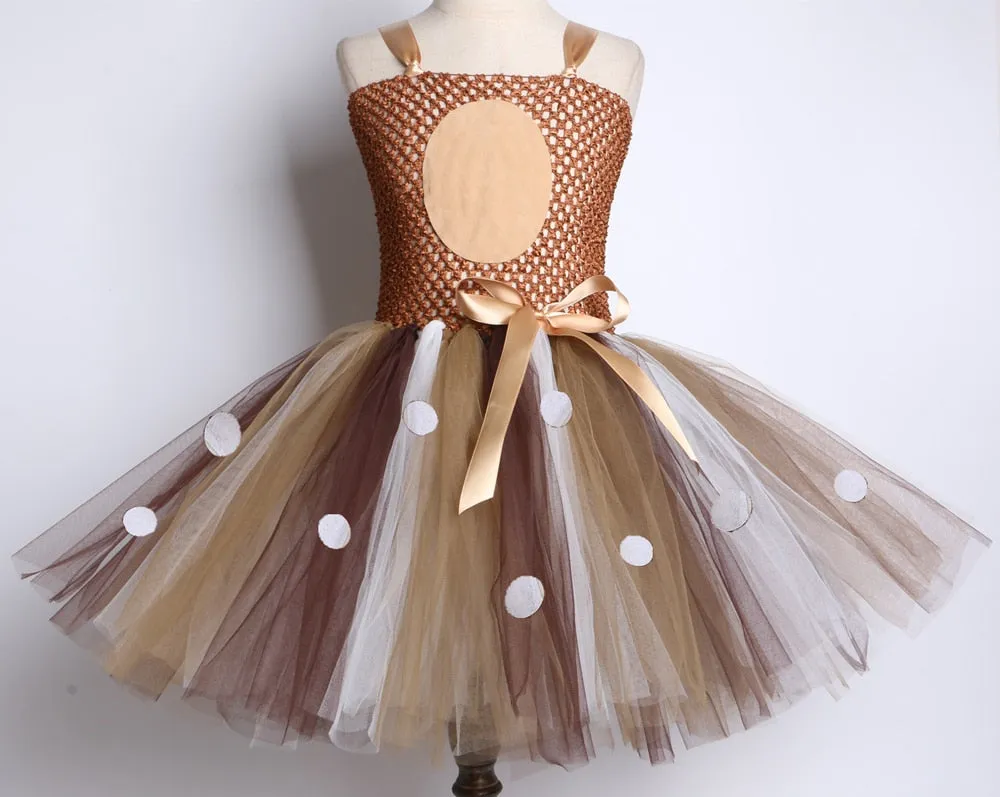 Deer Tutu Dresses Girls Headband