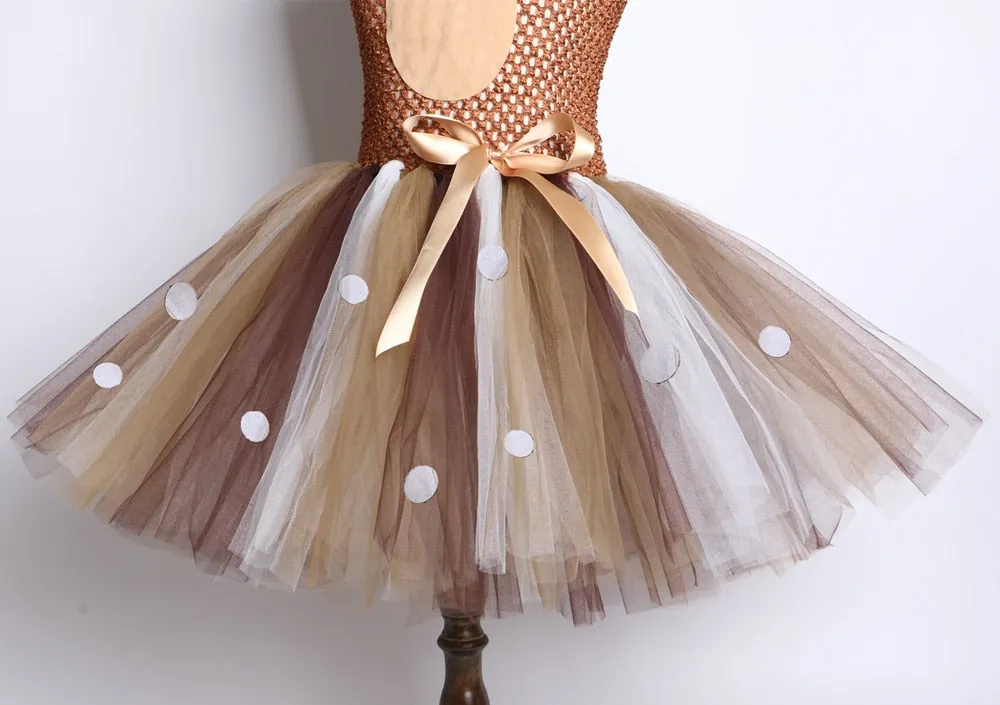 Deer Tutu Dresses Girls Headband