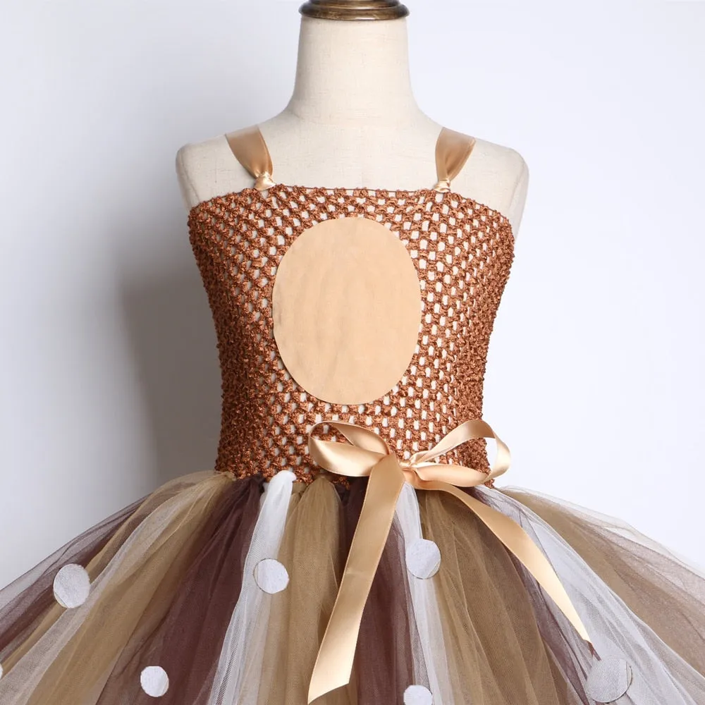 Deer Tutu Dresses Girls Headband