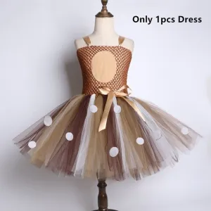 Deer Tutu Dresses Girls Headband