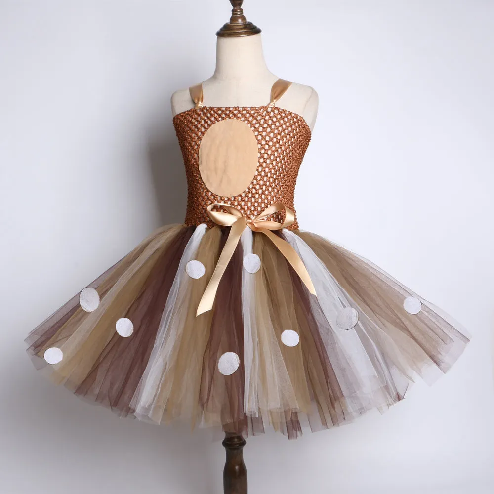 Deer Tutu Dresses Girls Headband