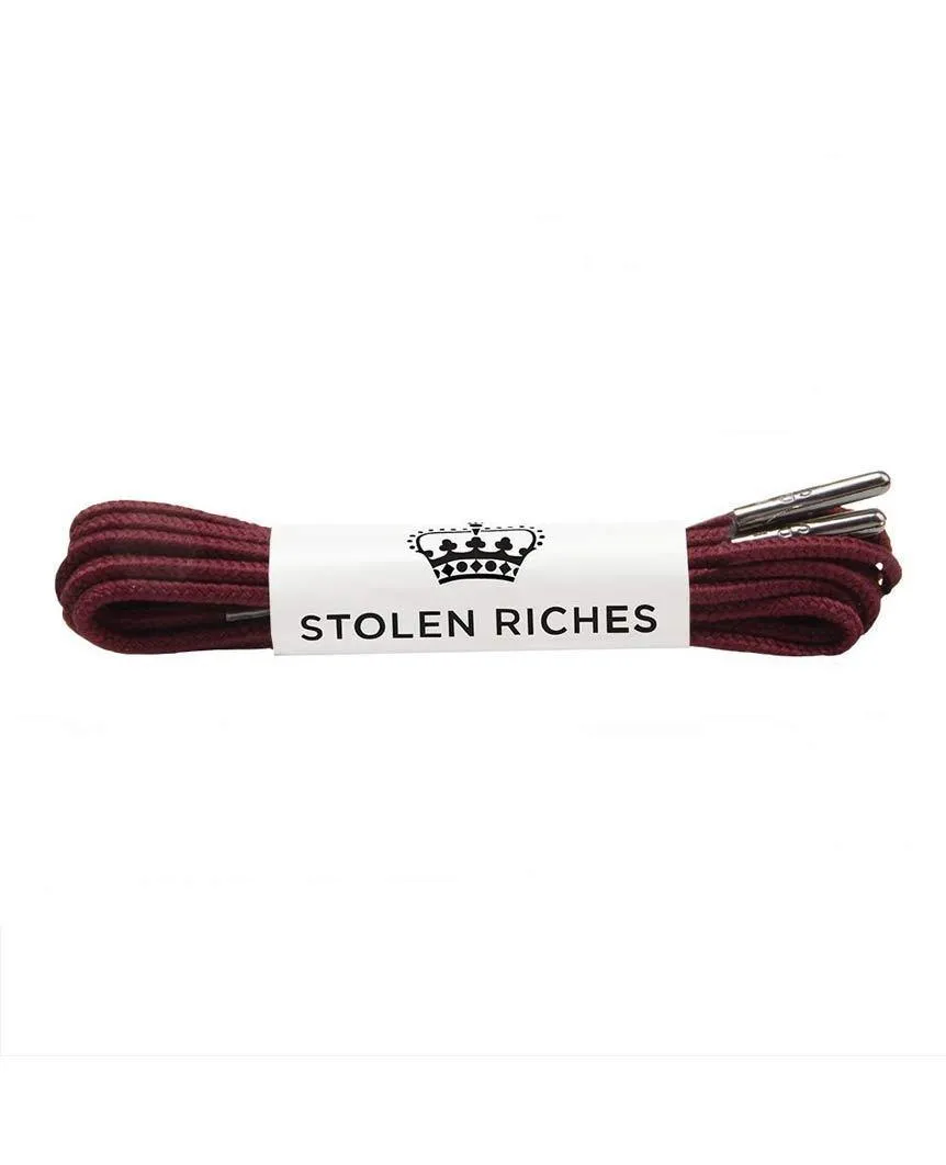 Der Alte Burgundy (Length: 54"/137cm) Gun Metal Black Tip