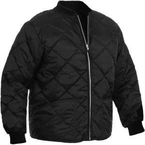 Diamond Nylon Quilted Flight Jacket