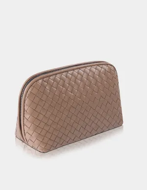 Diana Pale Brown Cosmetic Bags Accessories
