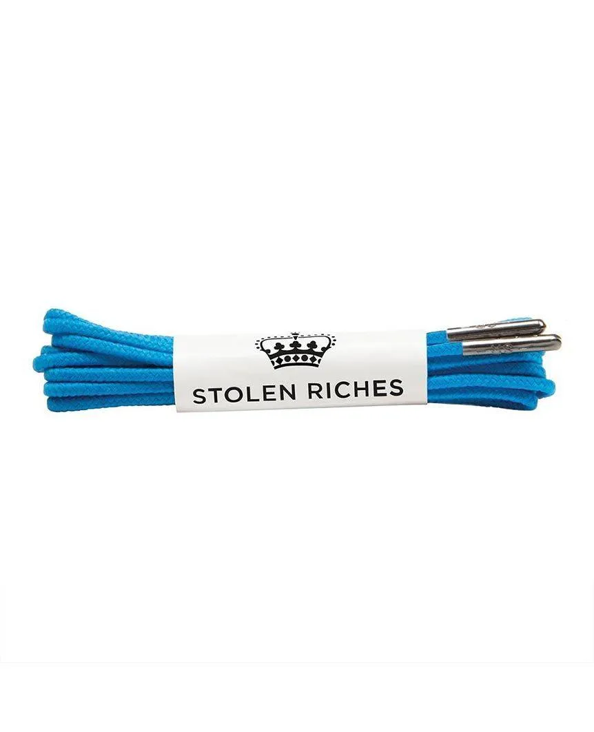 Dickie Blue (Length: 54"/137cm) Gun Metal Black Tip