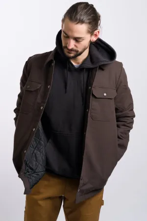 Dickies Skateboarding Heavyweight Duck Shirt - Dark Brown