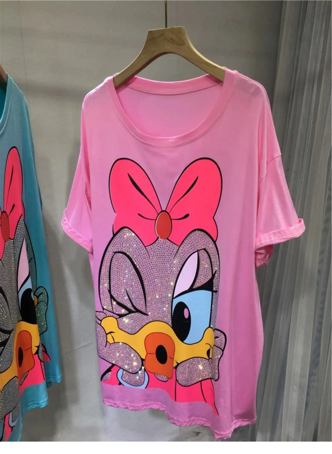 Disney Plus Size Rhinestone Minnie Mouse T-Shirt