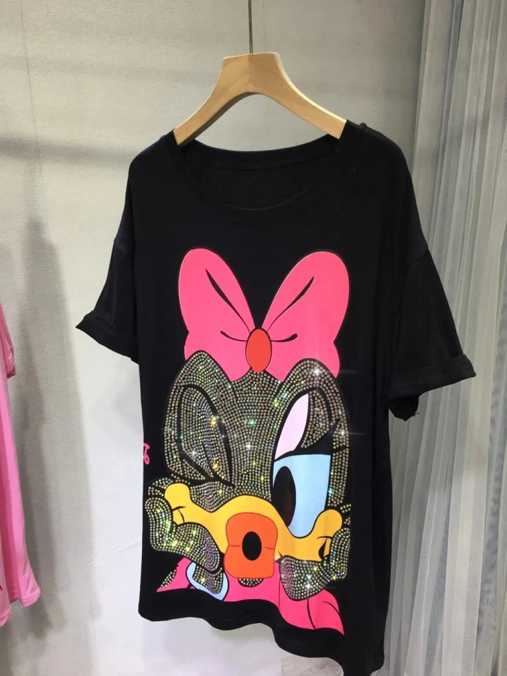 Disney Plus Size Rhinestone Minnie Mouse T-Shirt