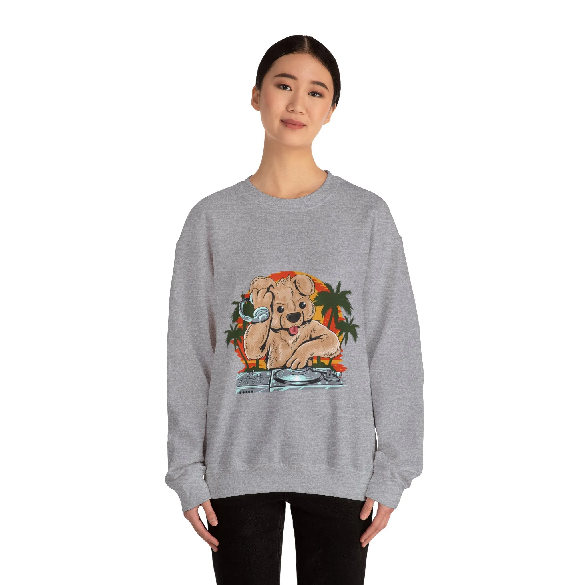 DJ Teddy Bear Sweatshirt