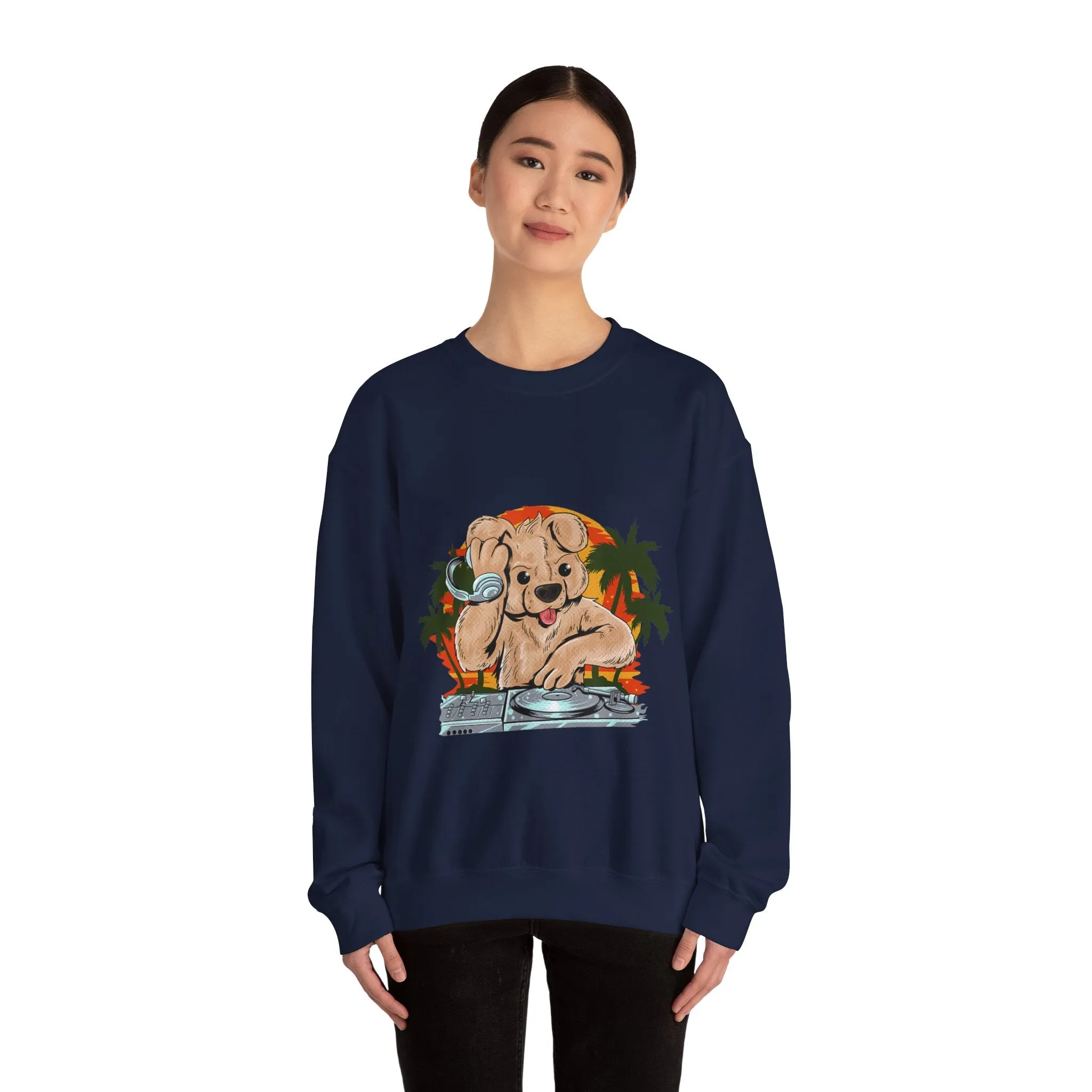 DJ Teddy Bear Sweatshirt