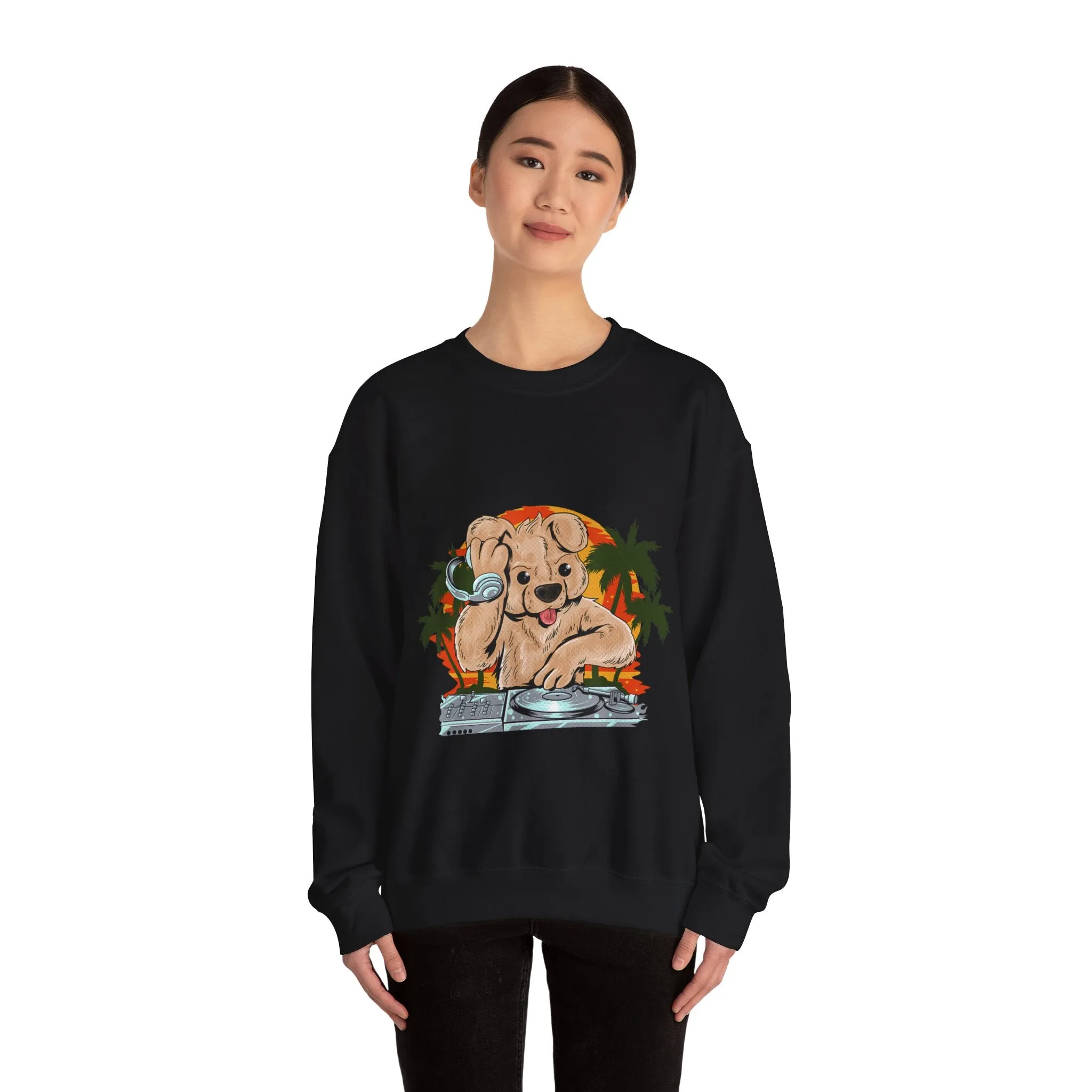 DJ Teddy Bear Sweatshirt