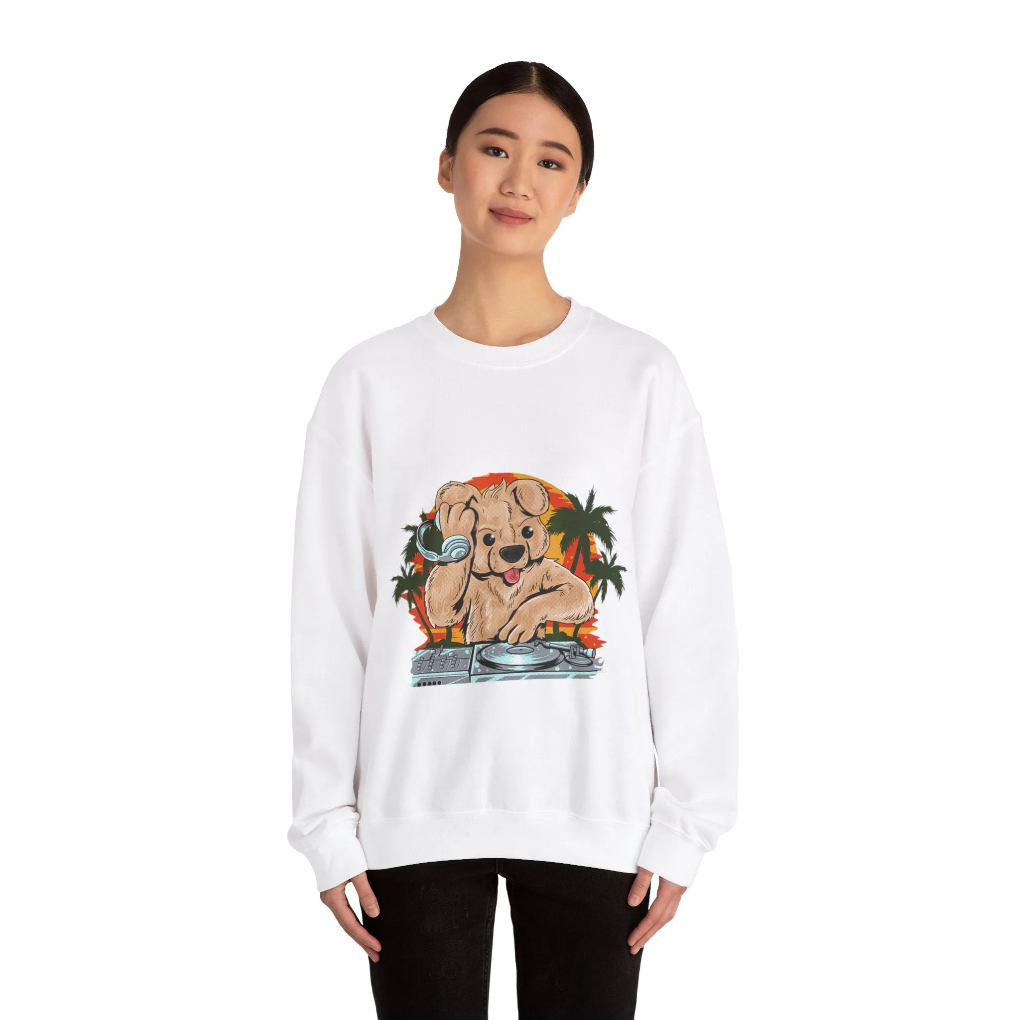 DJ Teddy Bear Sweatshirt