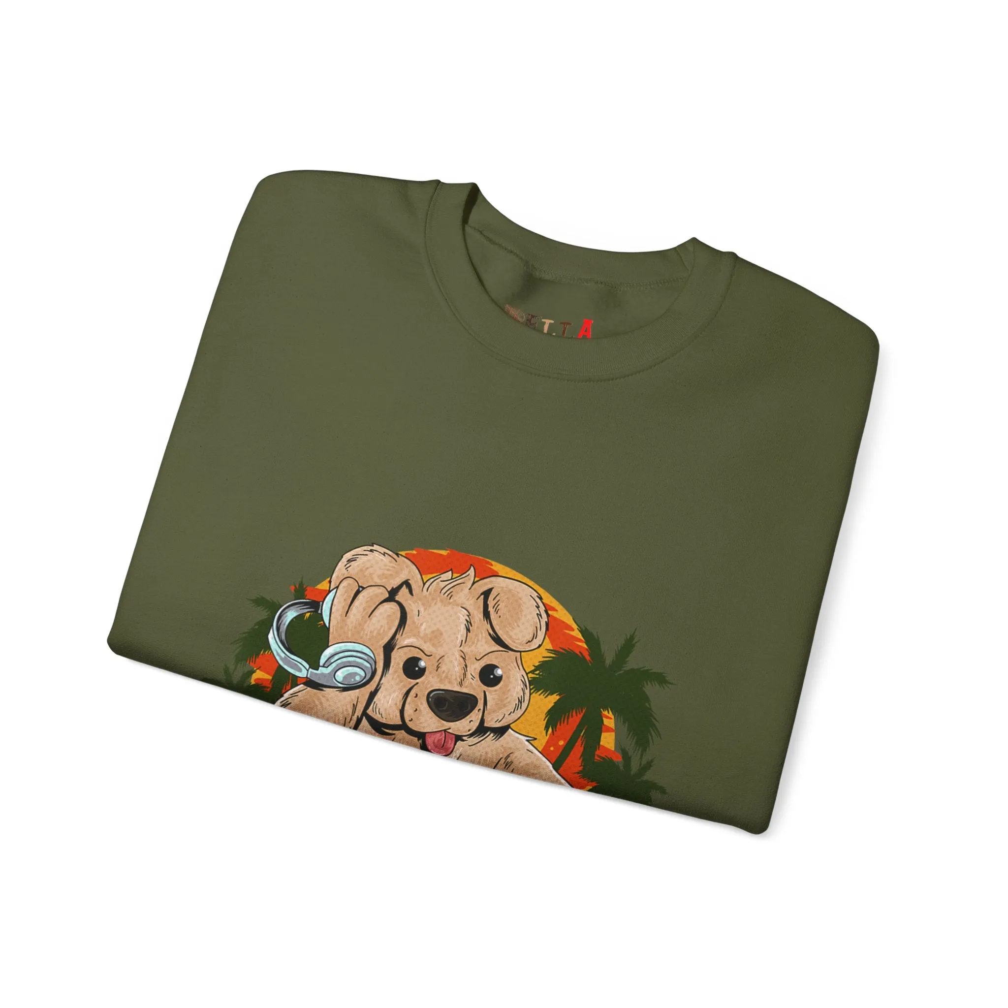 DJ Teddy Bear Sweatshirt