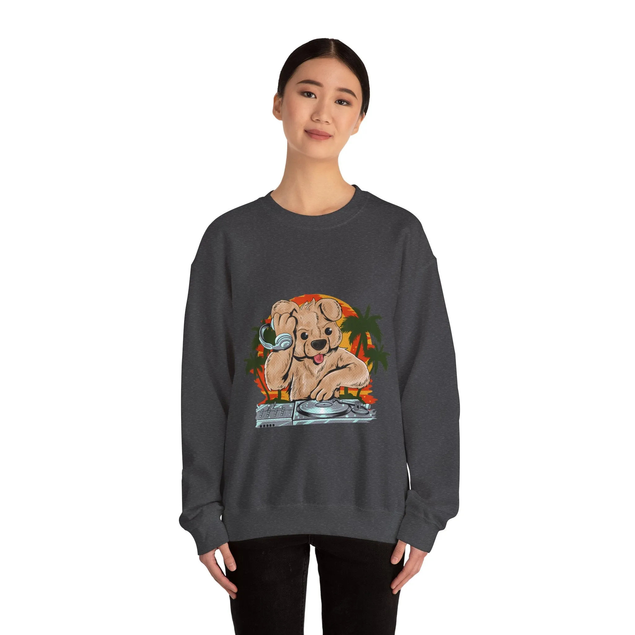 DJ Teddy Bear Sweatshirt