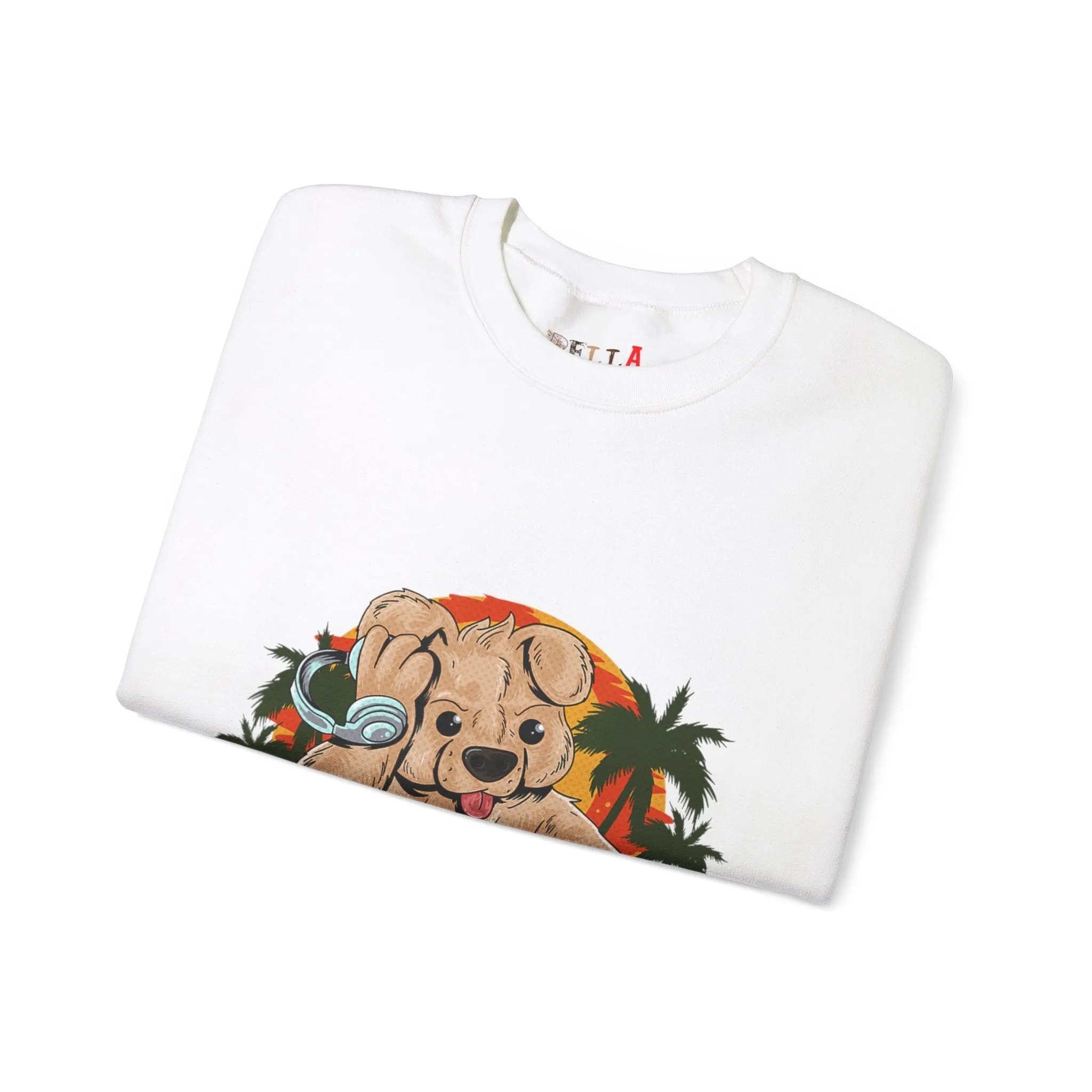 DJ Teddy Bear Sweatshirt