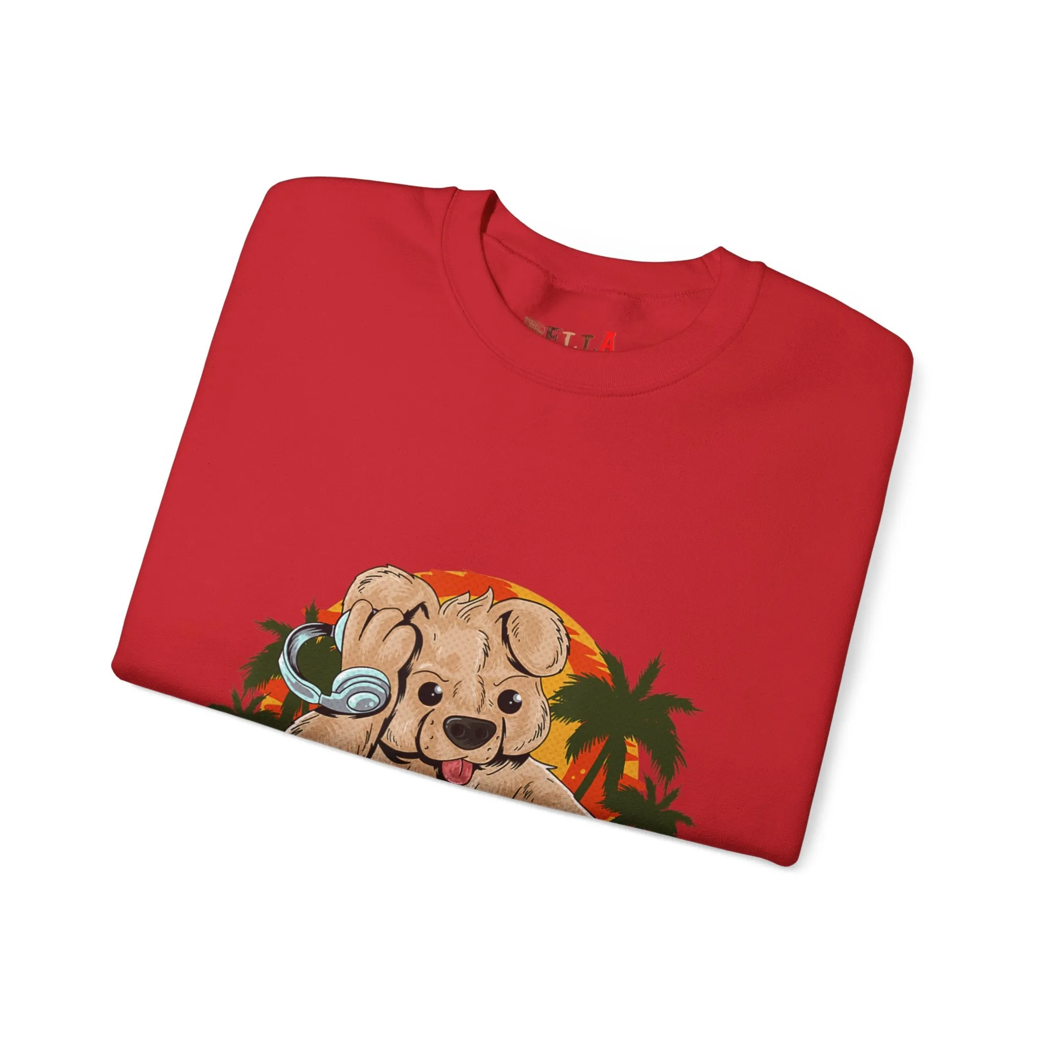DJ Teddy Bear Sweatshirt