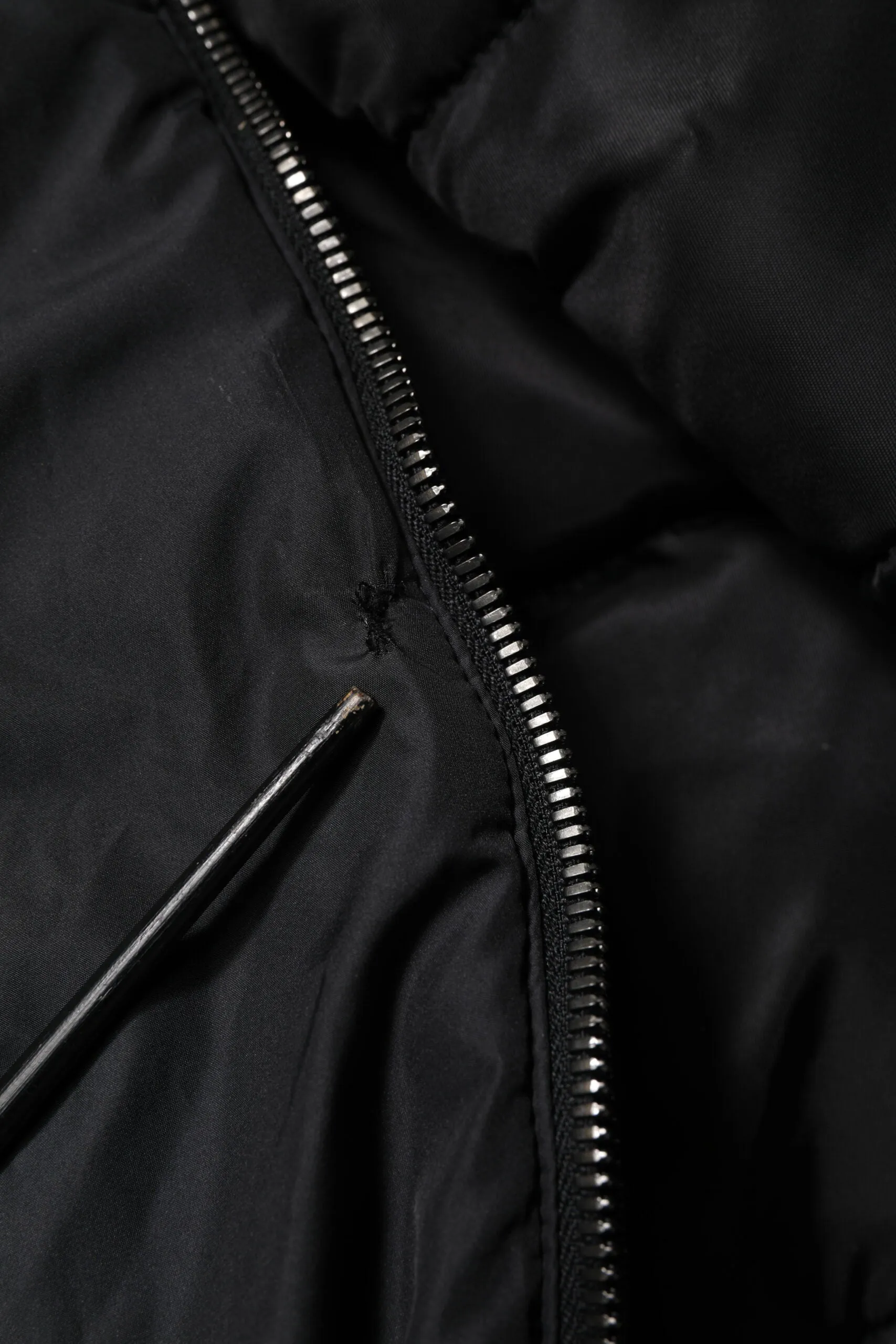 Dolce & Gabbana Black Hooded Parka Coat Winter Jacket