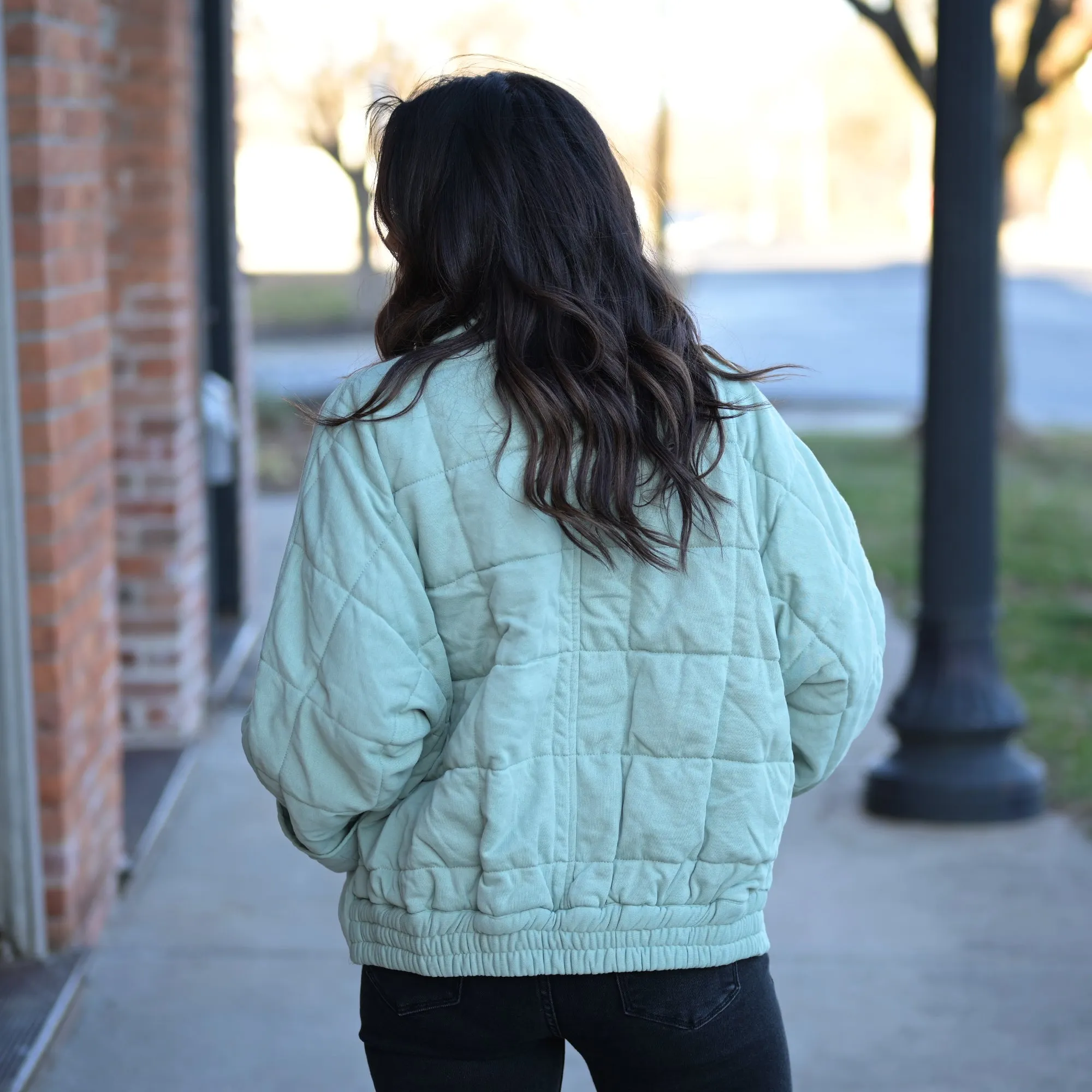 Dolman Quilted Jacket