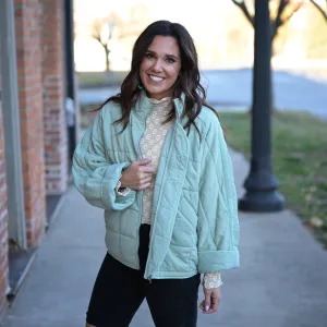 Dolman Quilted Jacket