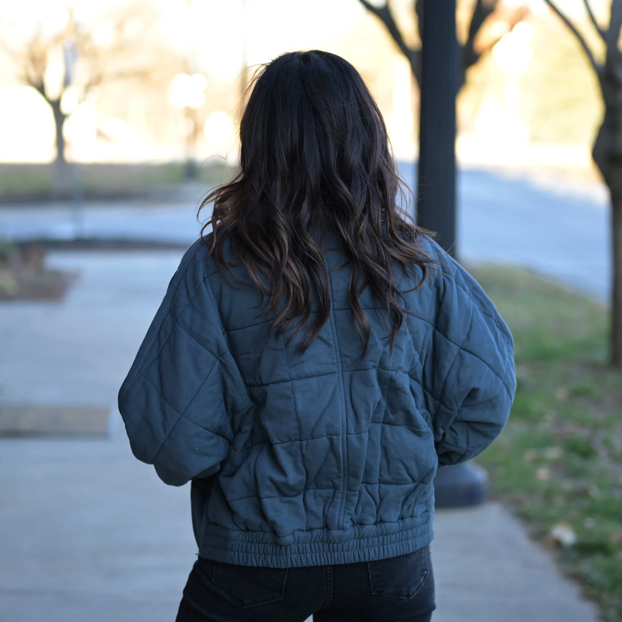 Dolman Quilted Jacket