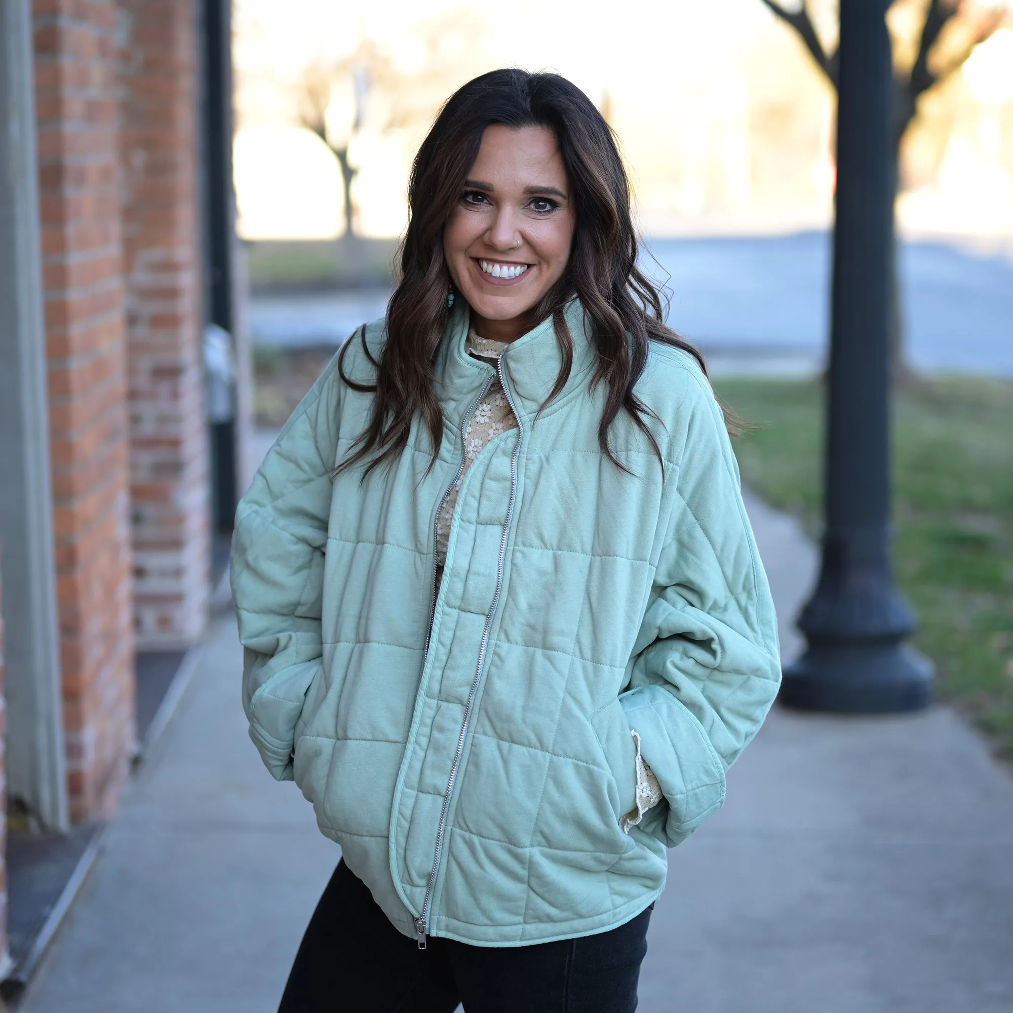 Dolman Quilted Jacket