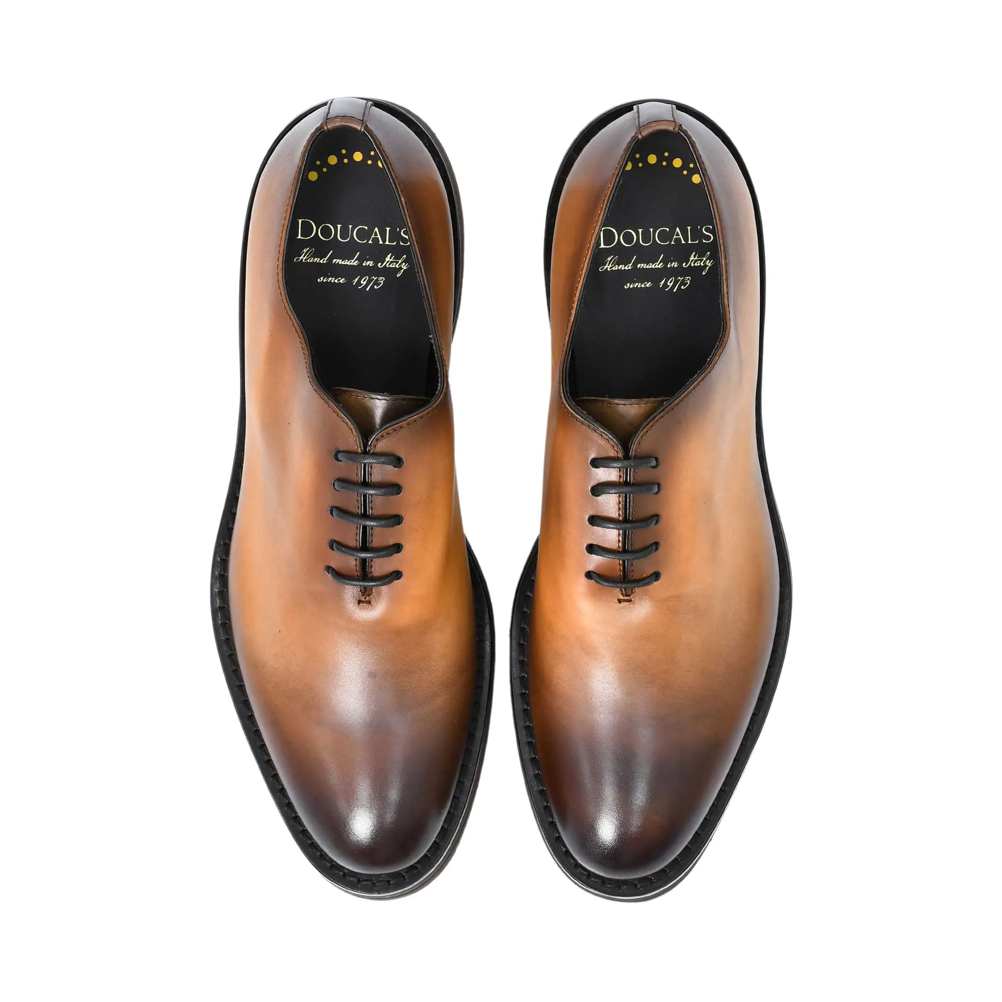 Doucals Men's Derby Brown Shoes