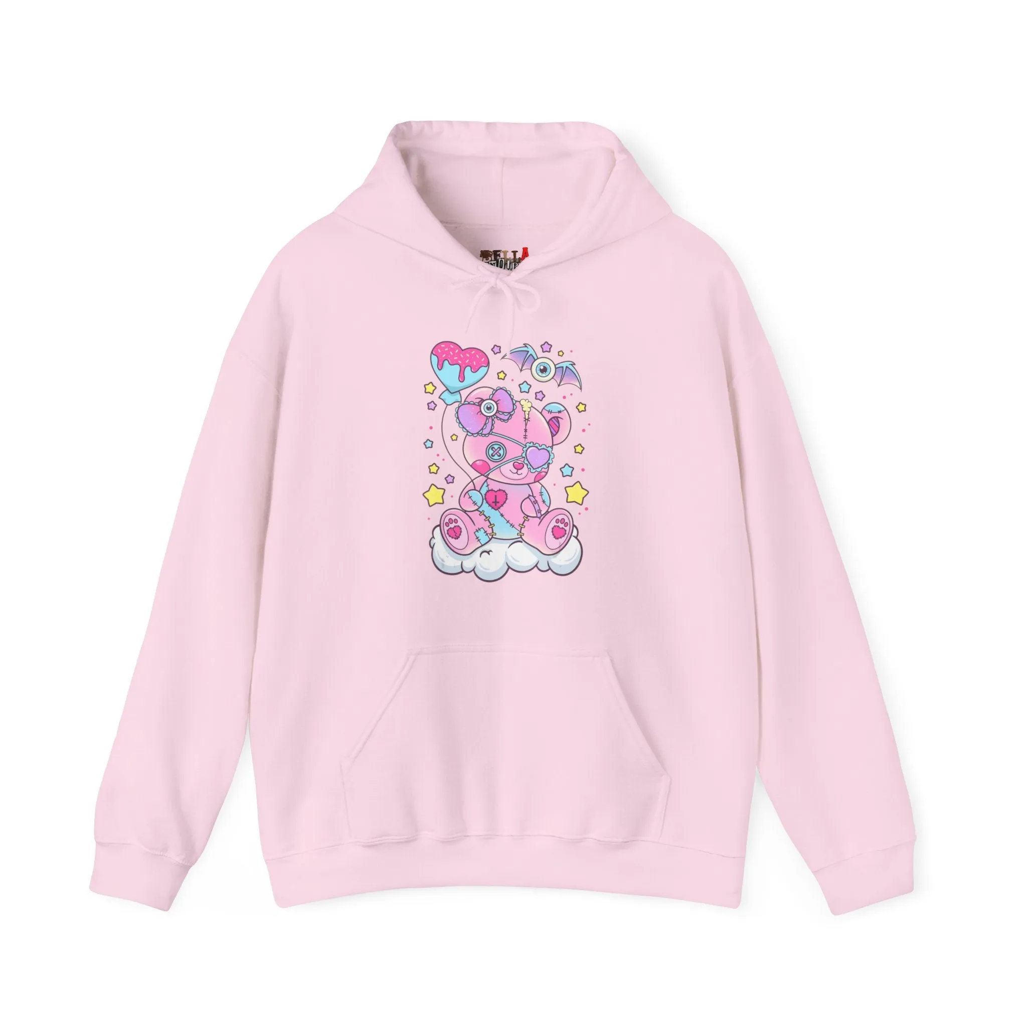Doughnut Heart Teddy Bear Hoodie