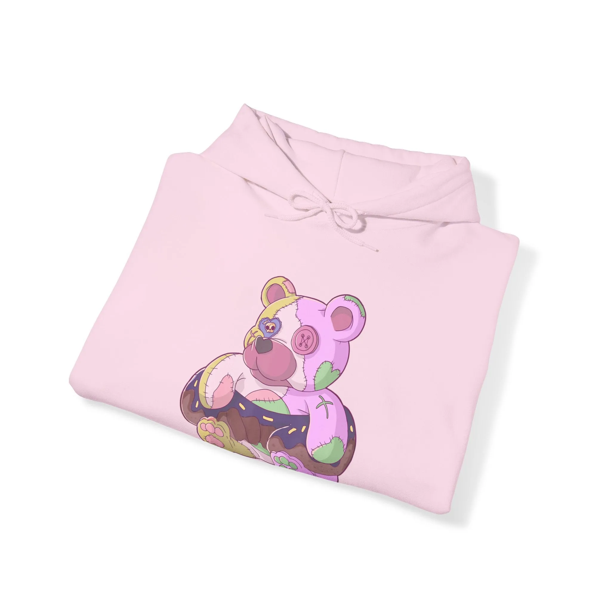 Doughnut Ring Teddy Bear Hoodie