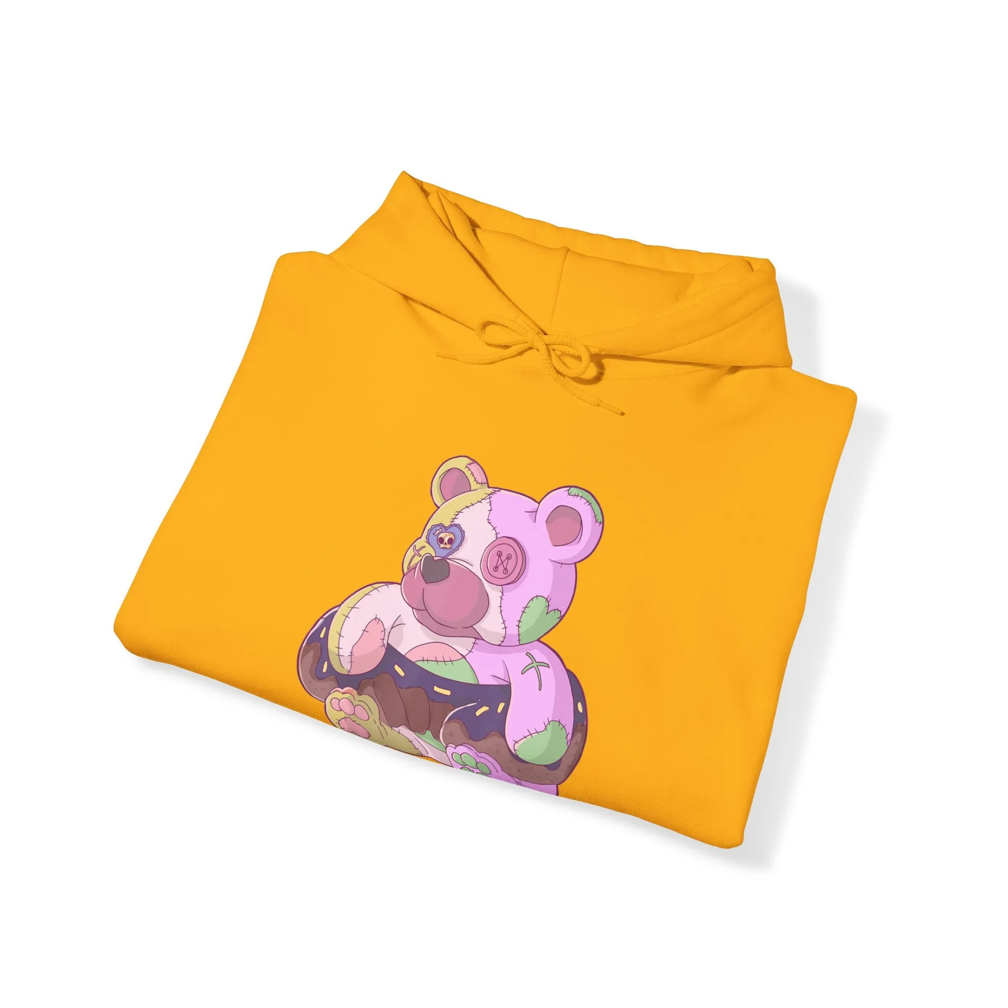 Doughnut Ring Teddy Bear Hoodie
