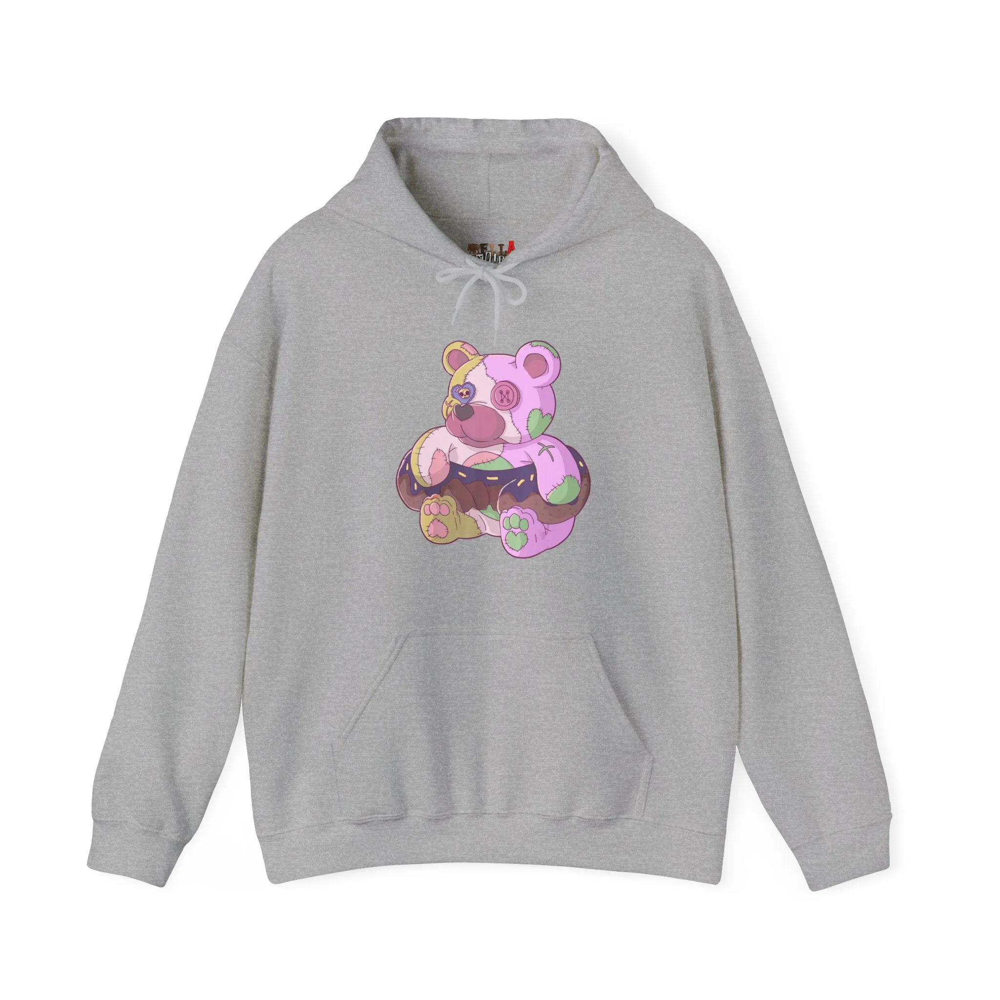 Doughnut Ring Teddy Bear Hoodie