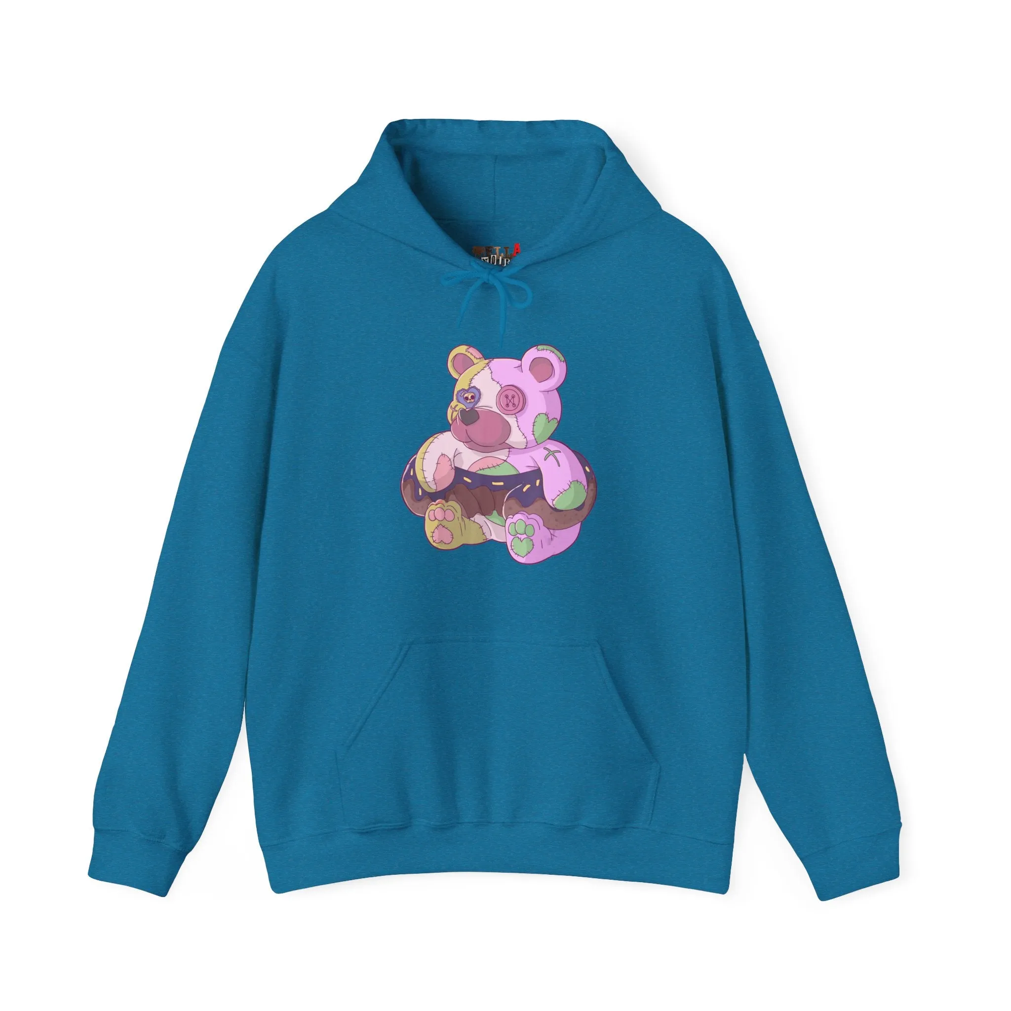 Doughnut Ring Teddy Bear Hoodie