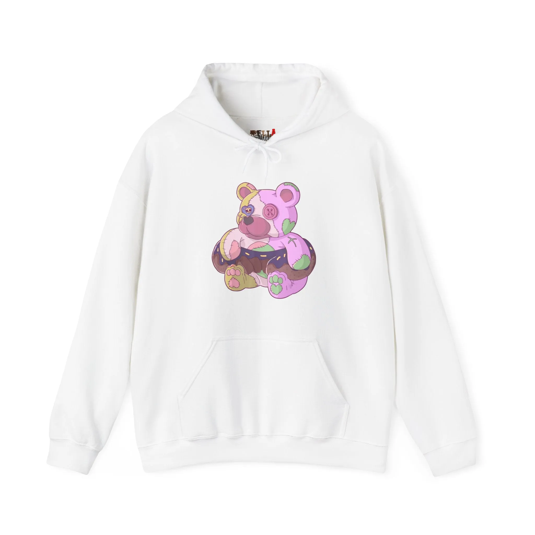 Doughnut Ring Teddy Bear Hoodie