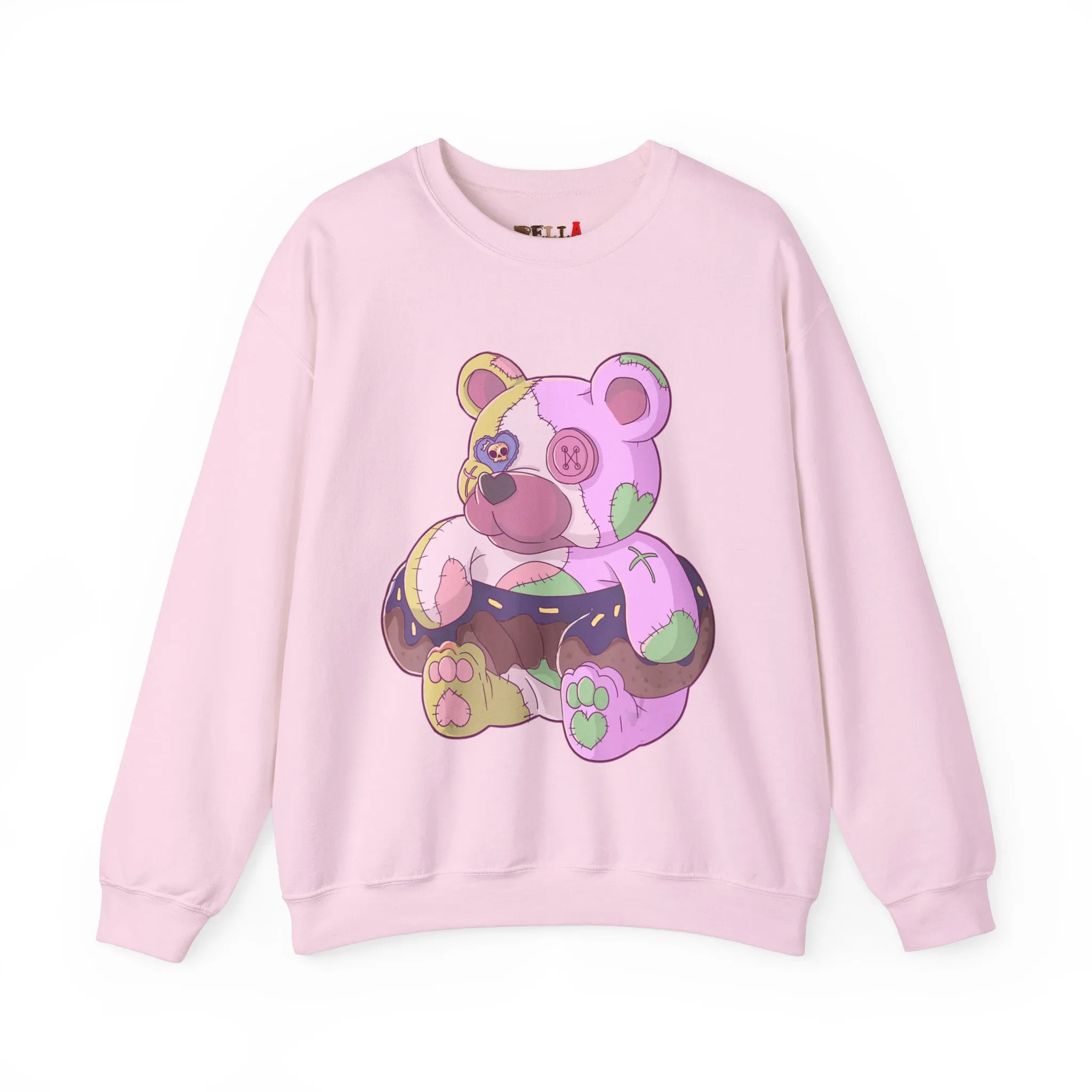Doughnut Ring Teddy Bear Sweatshirt