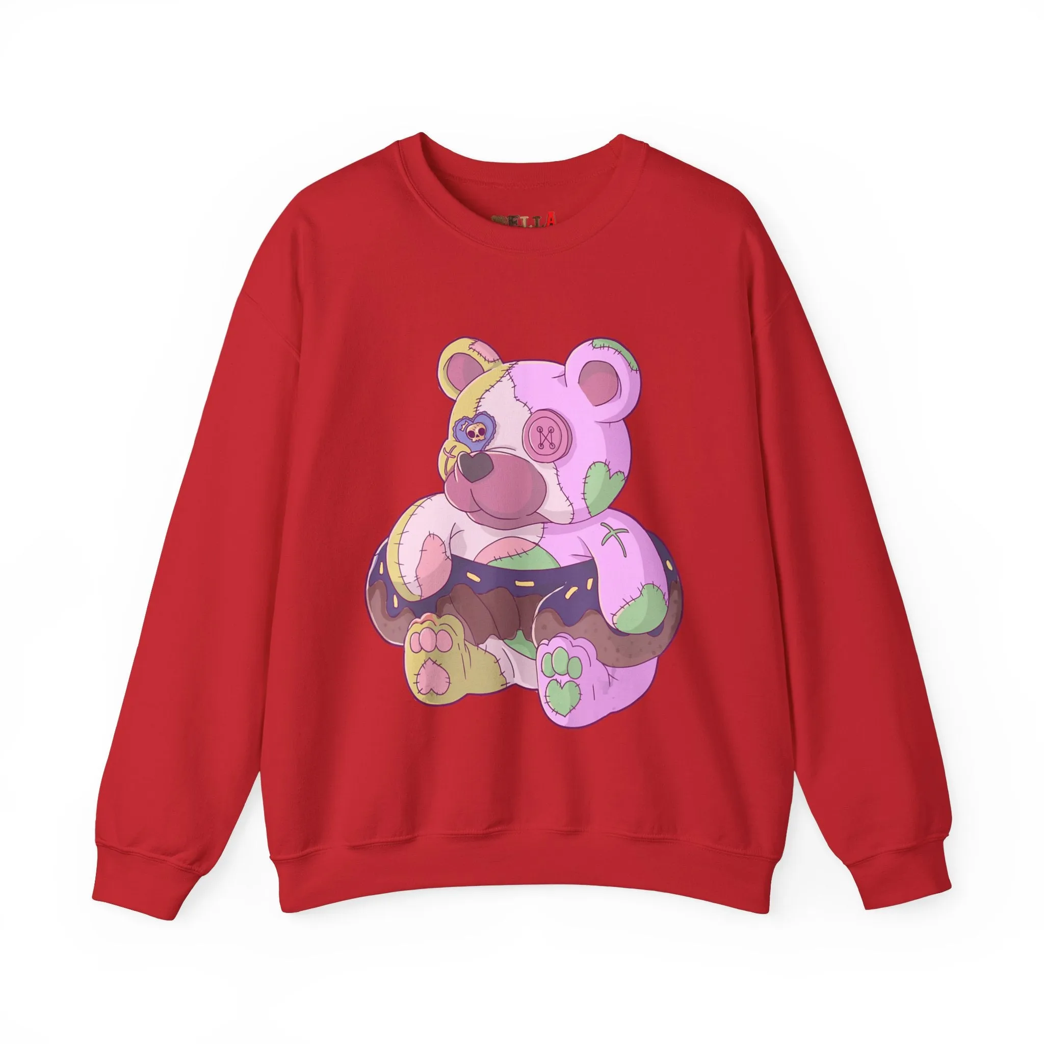 Doughnut Ring Teddy Bear Sweatshirt