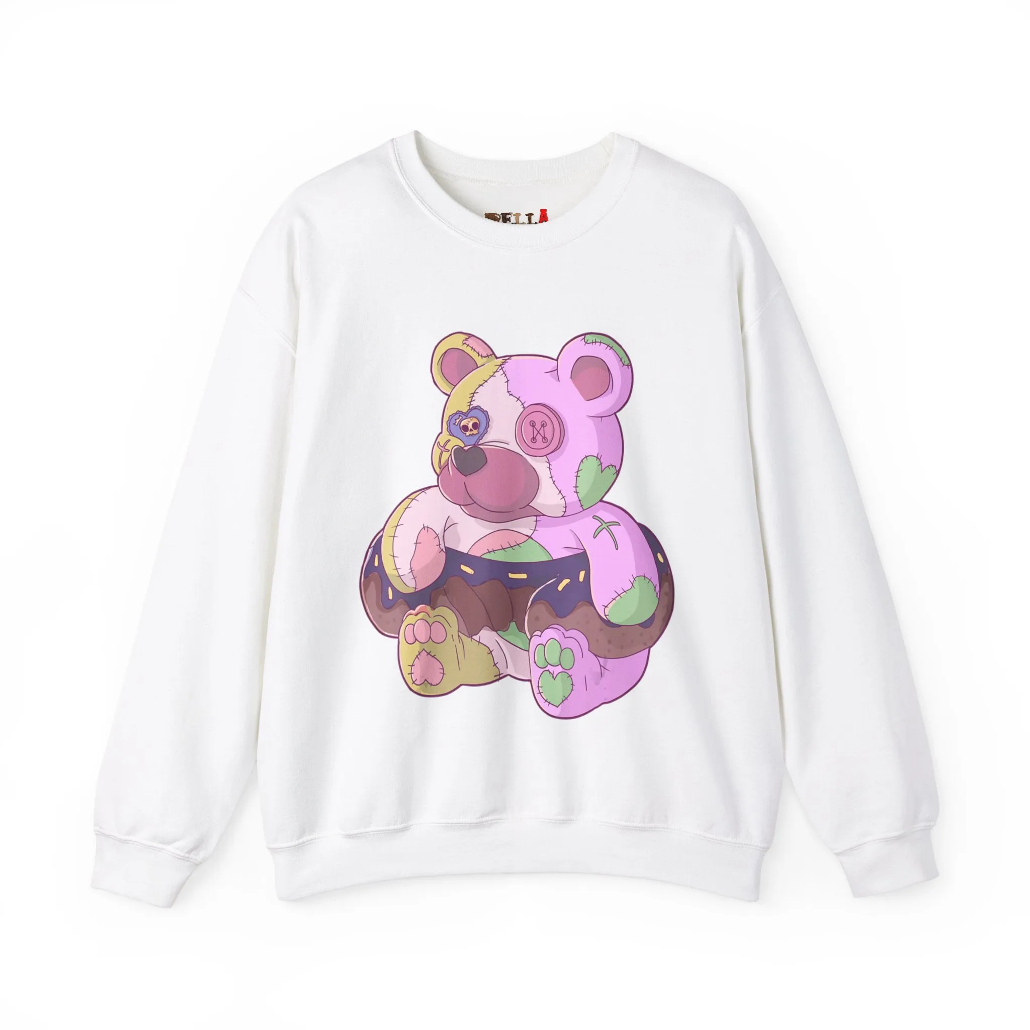 Doughnut Ring Teddy Bear Sweatshirt
