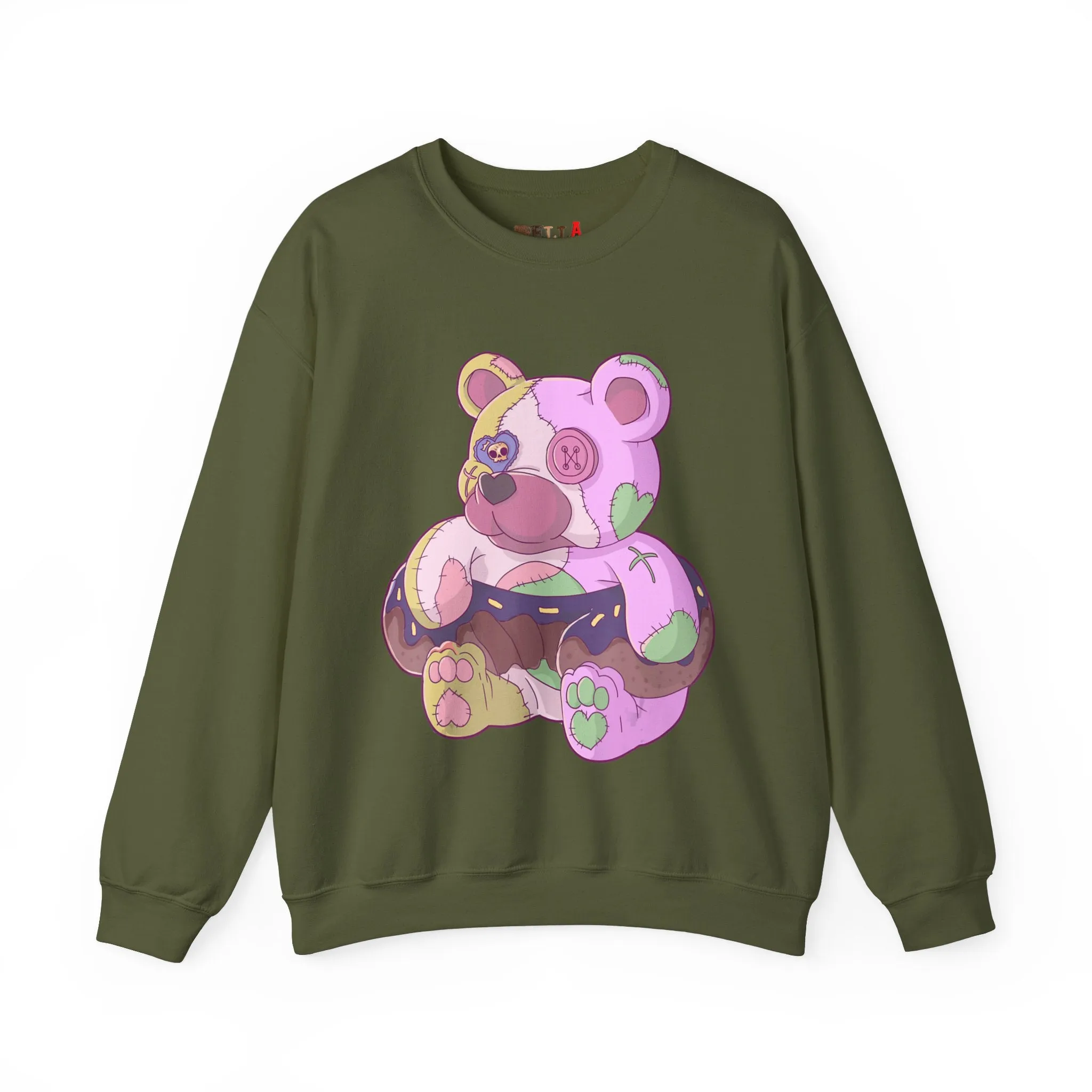 Doughnut Ring Teddy Bear Sweatshirt