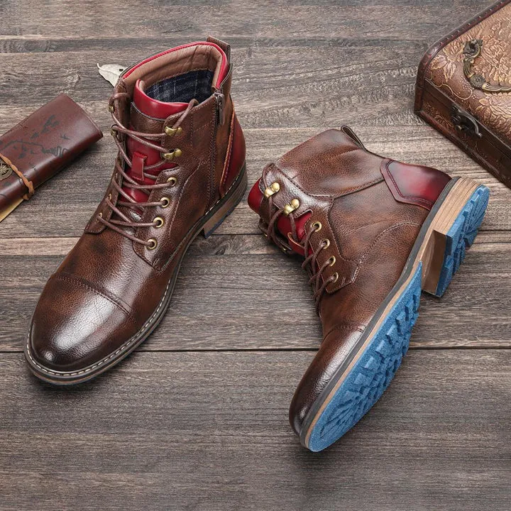 Duqaz premium oxford boots for men