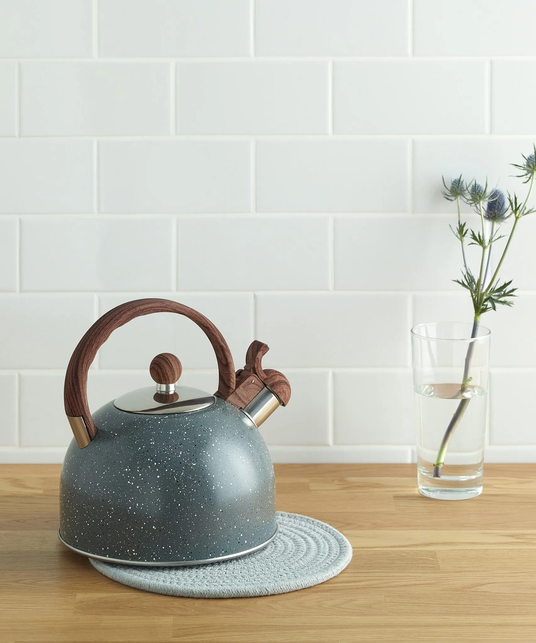 Edison Woven Round Trivet - Set of 2