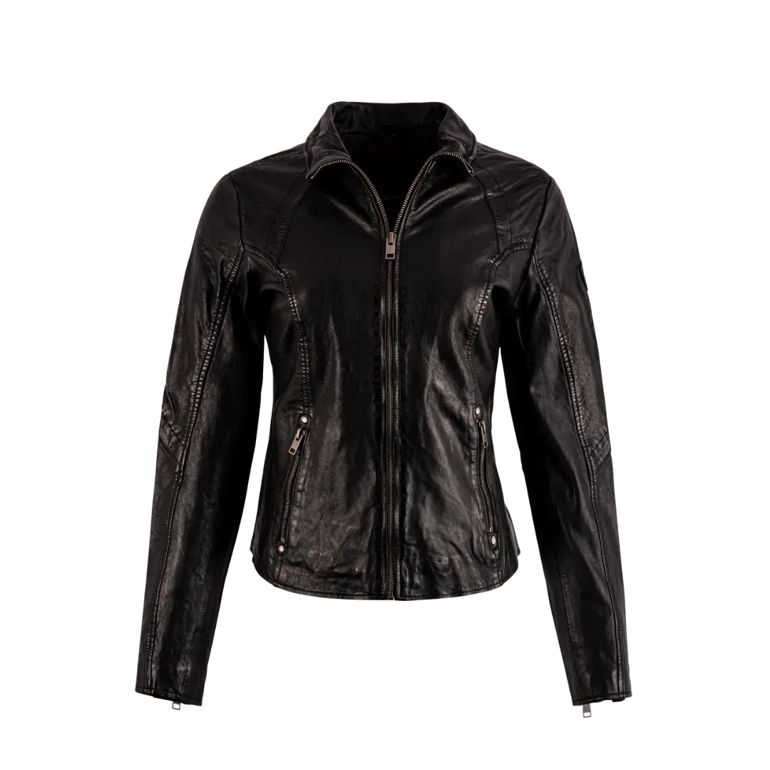 Else RF Leather Jacket - Dark Oak - SALE