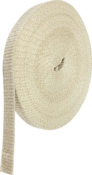 Engine & Accessories Wrap - 1 in Wide - 100 ft Roll - Woven Fiberglass - Natural - Each