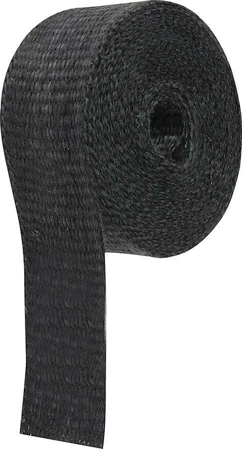 Engine & Accessories Wrap - 2 in Wide - 25 ft Roll - Woven Fiberglass - Black - Each