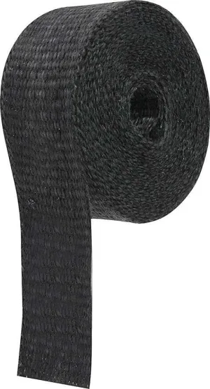 Engine & Accessories Wrap - 2 in Wide - 25 ft Roll - Woven Fiberglass - Black - Each