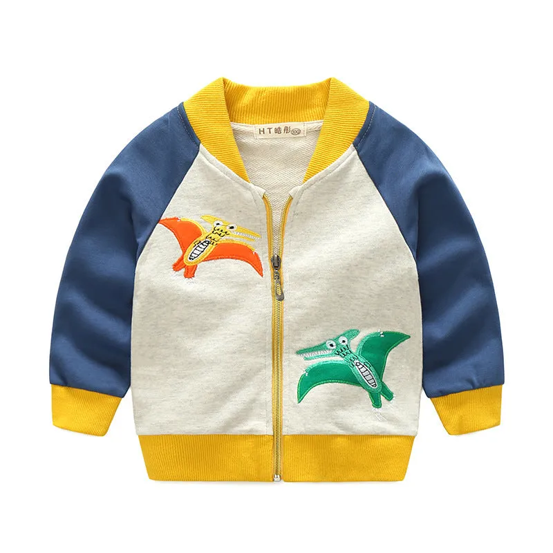 European And American Children's Clothing Cartoon Children's Coat